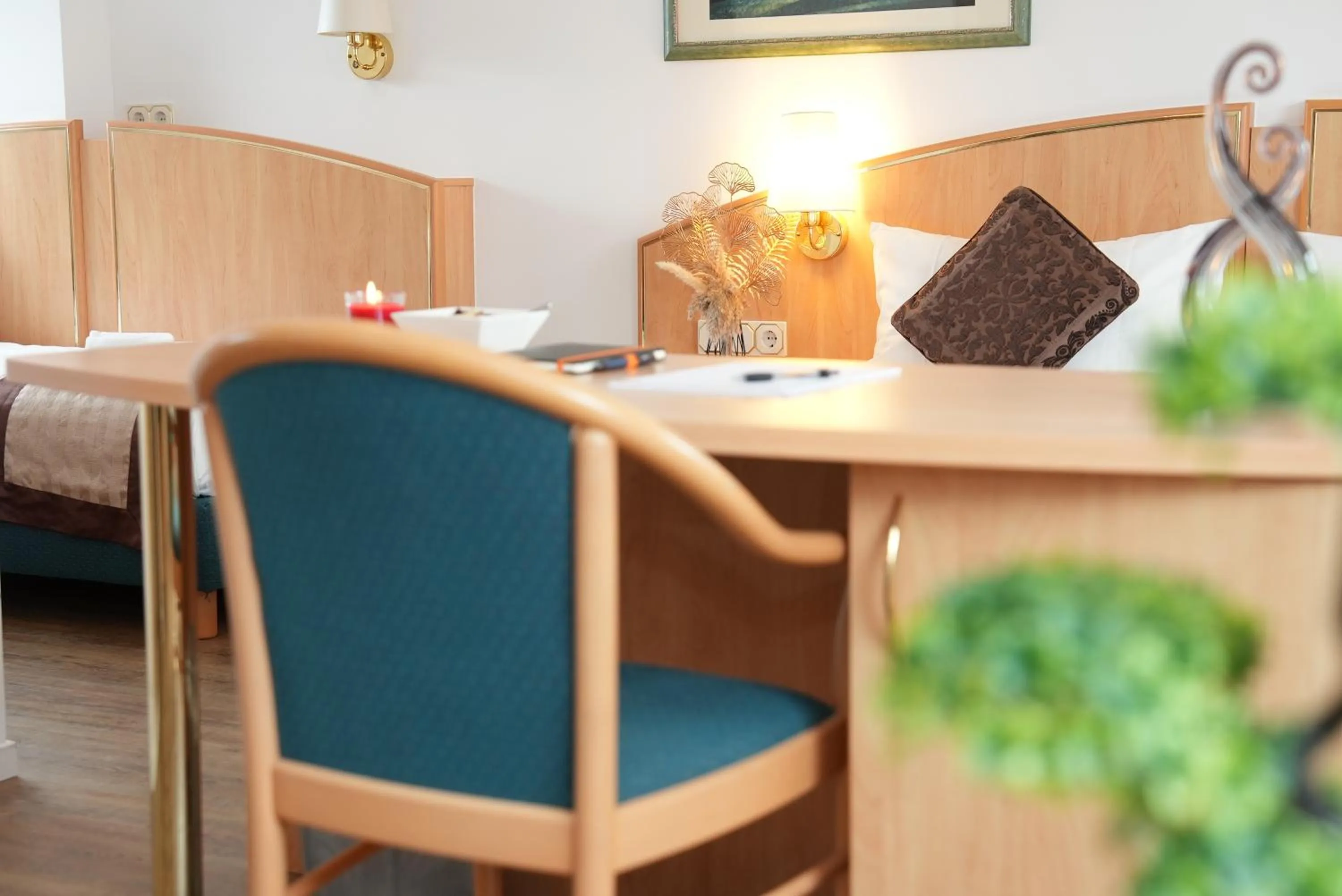 Bed in UNO Hotel Posthof Saarlouis