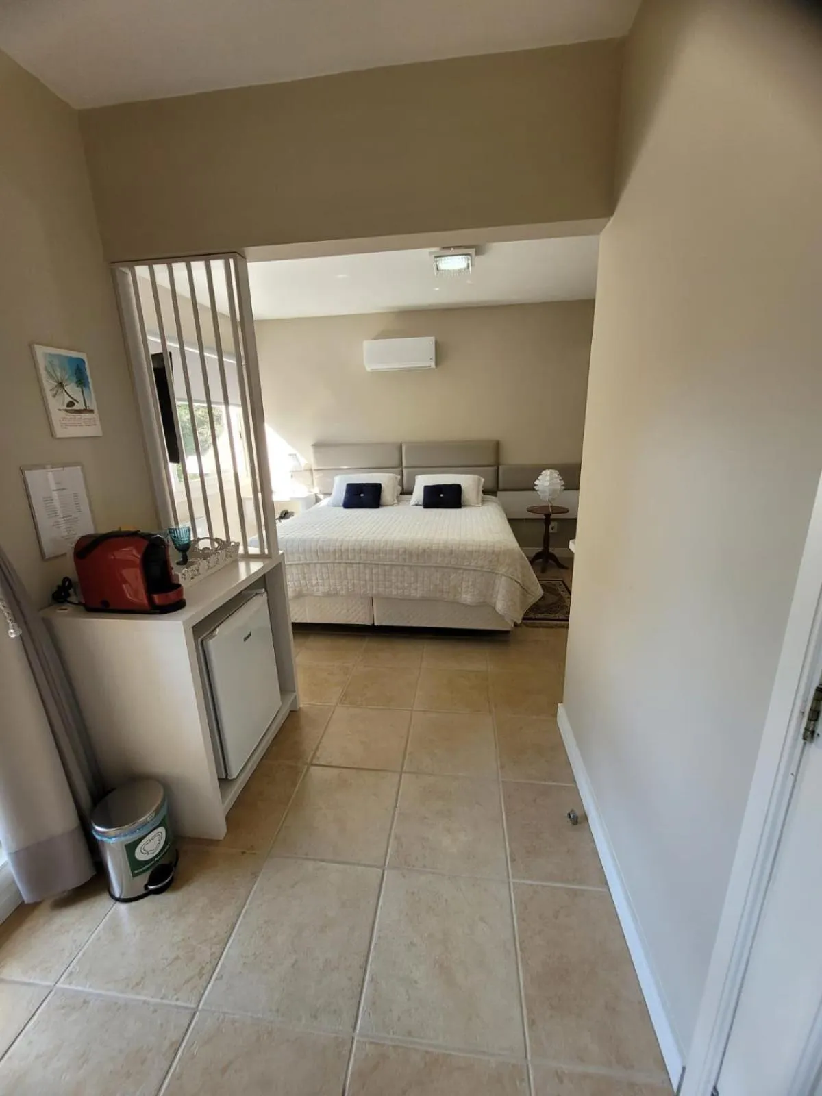 Bed in Hotel Cozumel Sierra