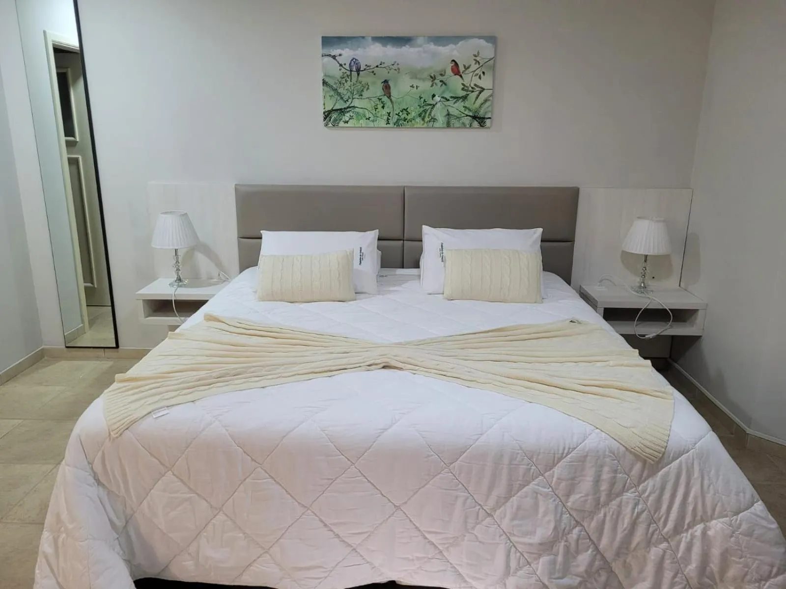 Bed in Hotel Cozumel Sierra