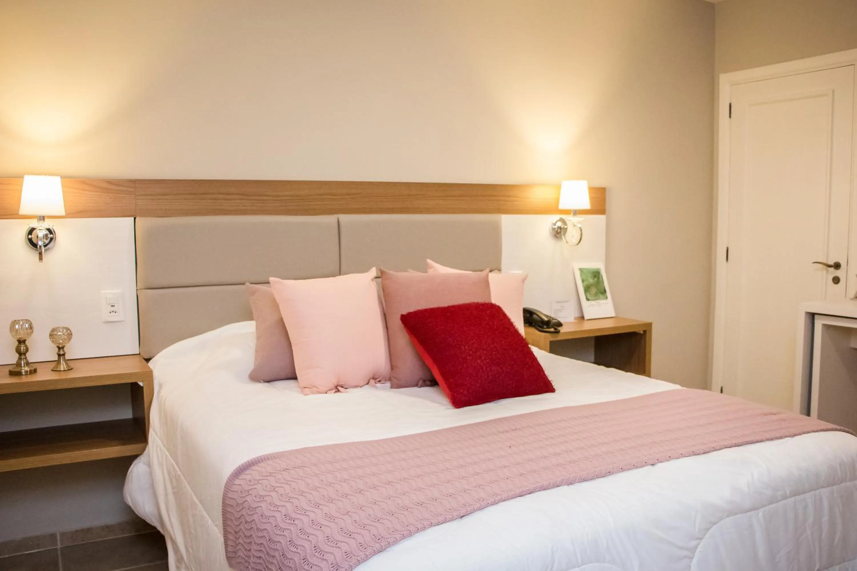 Bed in Hotel Cozumel Sierra