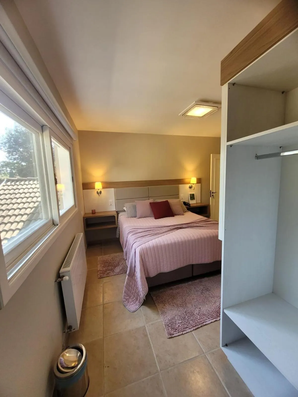 Bed in Hotel Cozumel Sierra