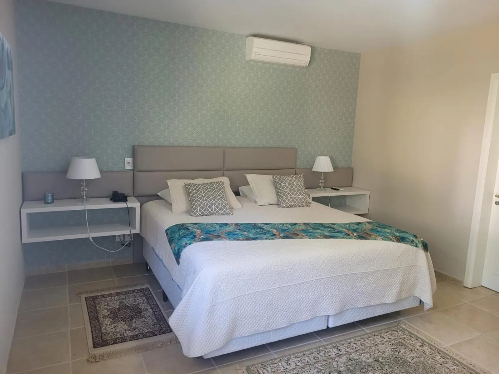 Bed in Hotel Cozumel Sierra