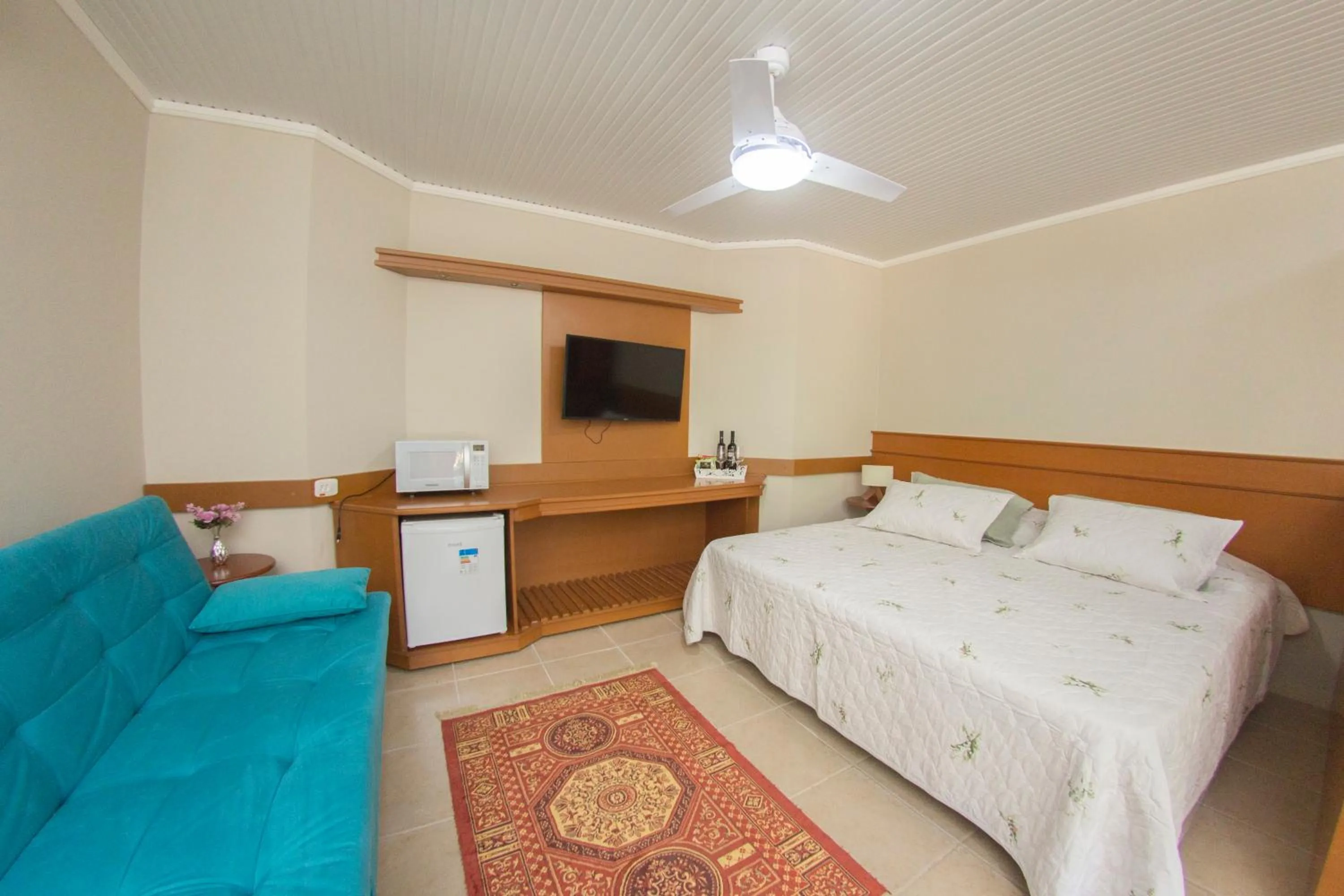 Bed in Hotel Cozumel Sierra