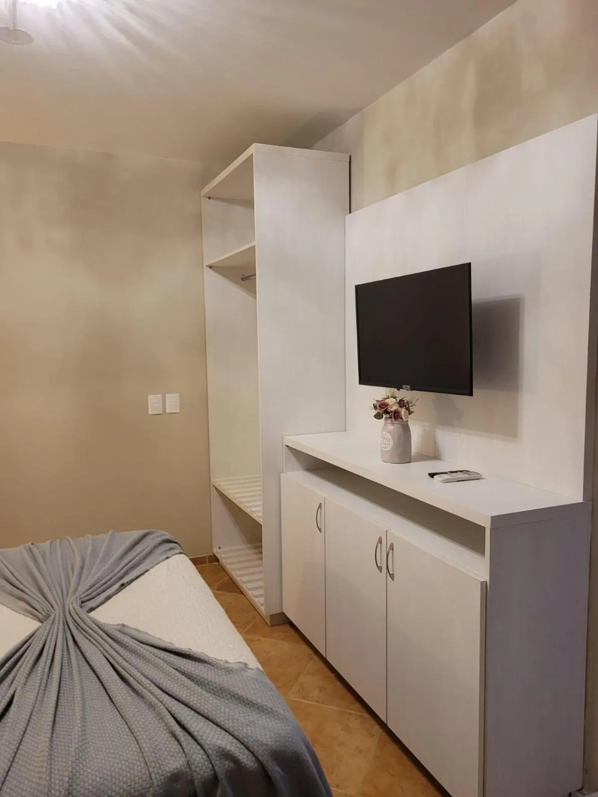 Bed in Hotel Cozumel Sierra