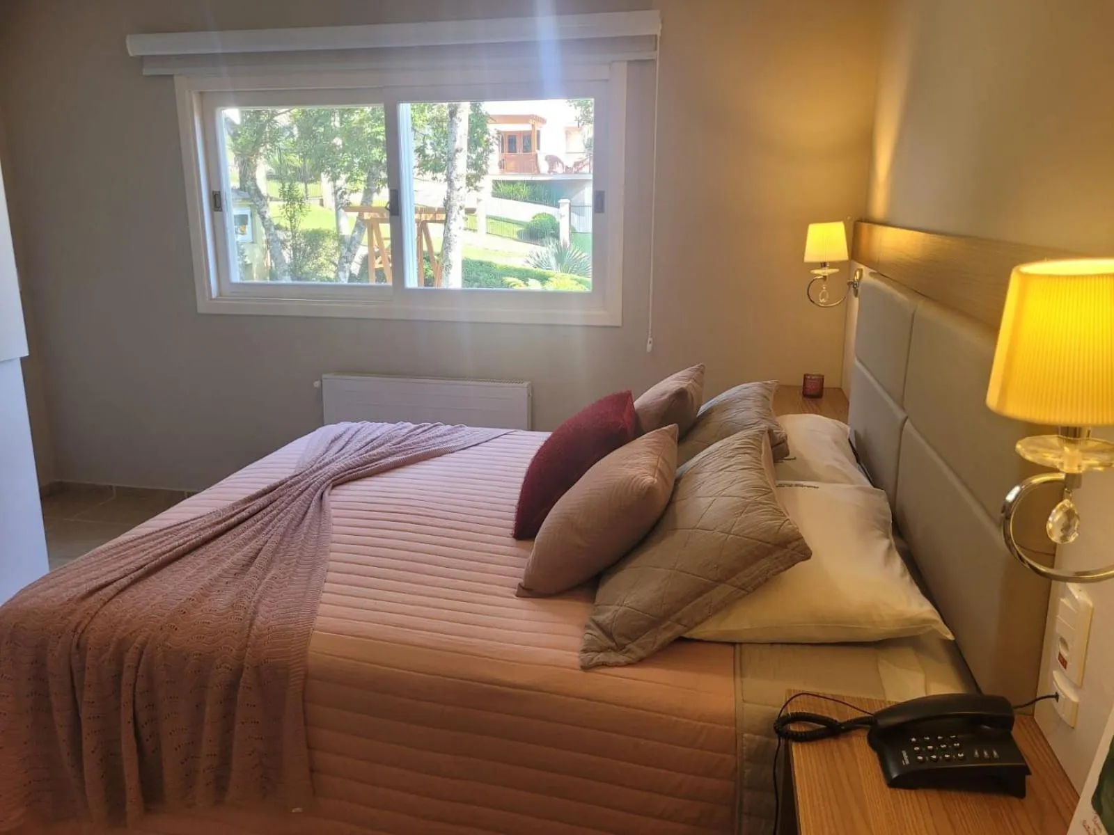 Bed in Hotel Cozumel Sierra