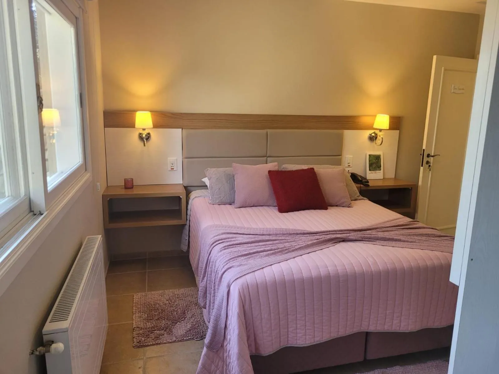 Bed in Hotel Cozumel Sierra