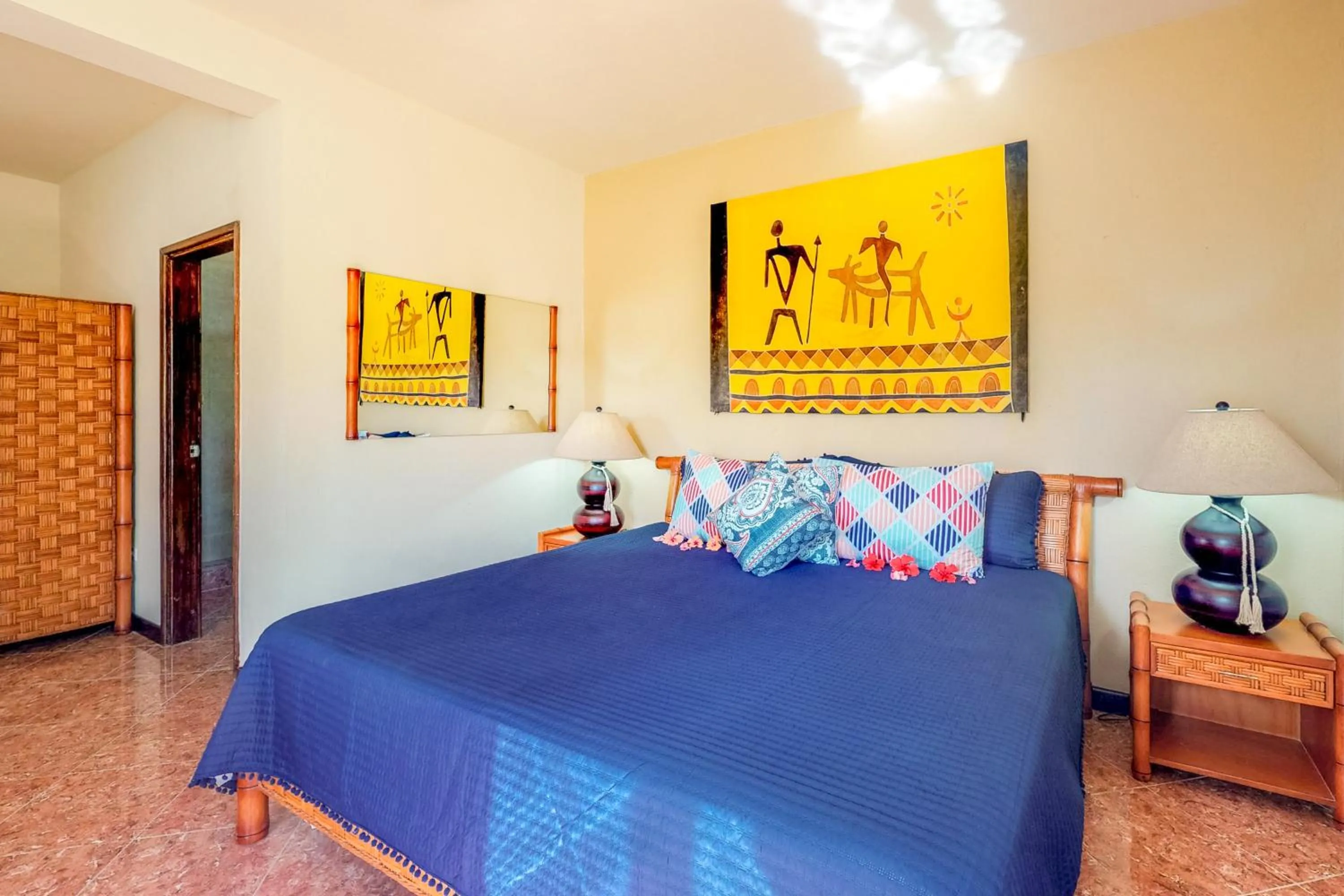 Bed in Villa 12 at Mara Laguna - Gold Standard Certified