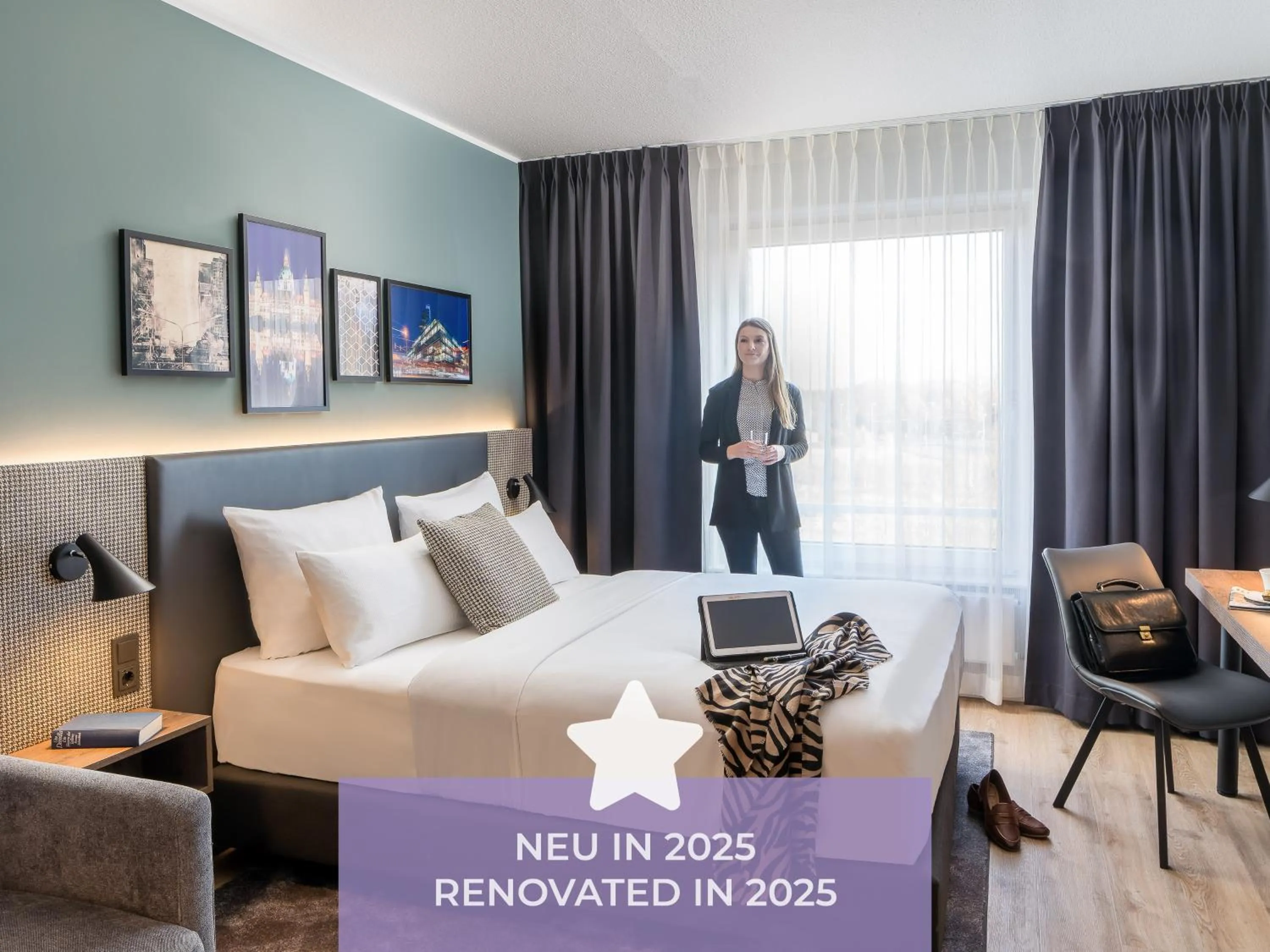 Bedroom, Bed in Mercure Hannover Oldenburger Allee