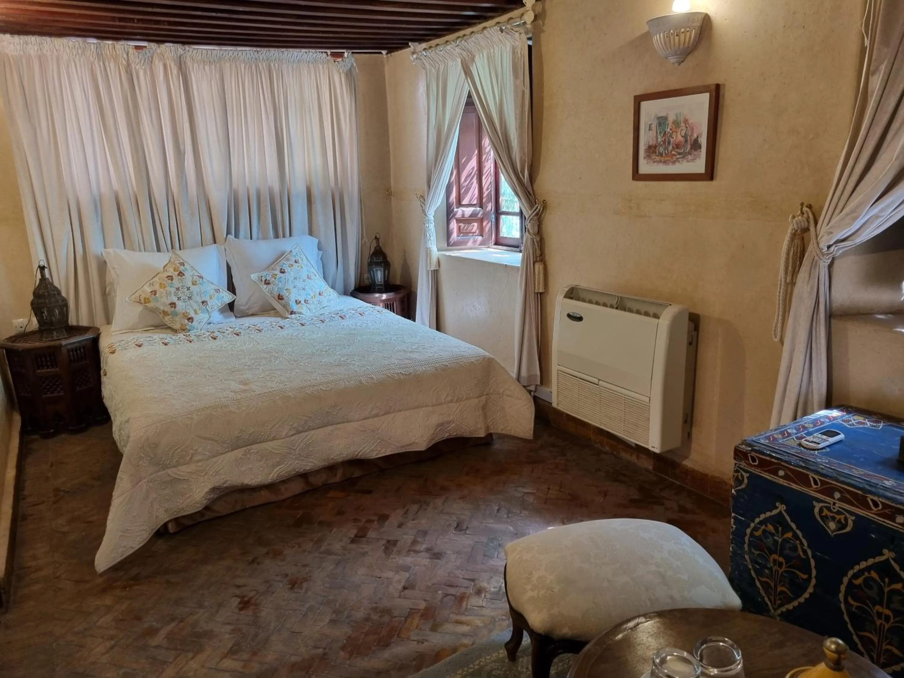 Bed in Riad Le Sucrier de Fès