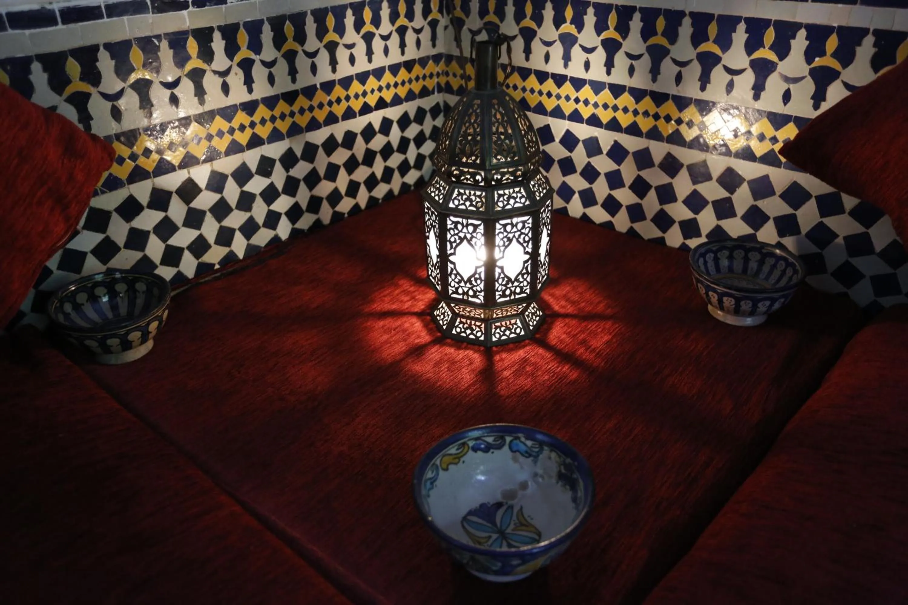 Decorative detail in Riad Le Sucrier de Fès