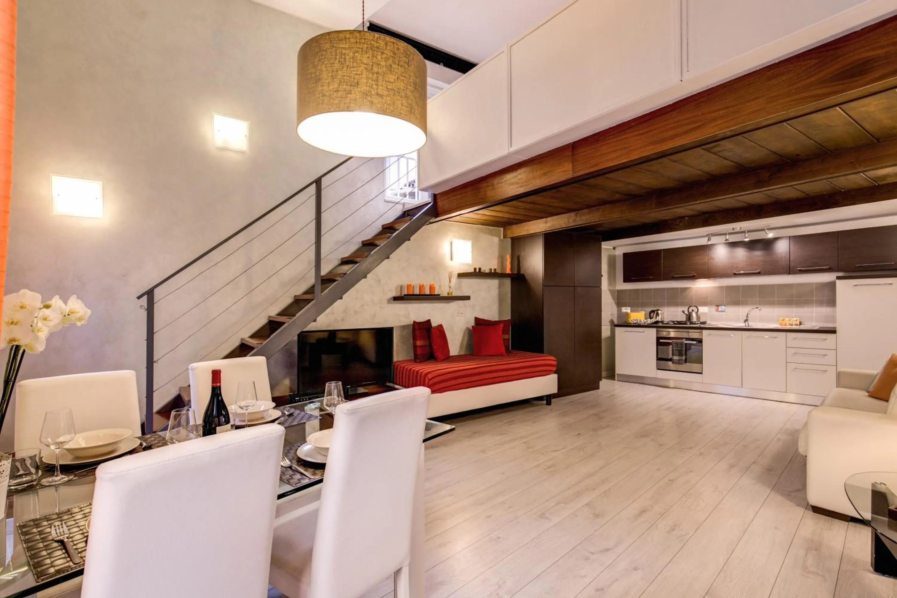 Living room in Tritone Top House