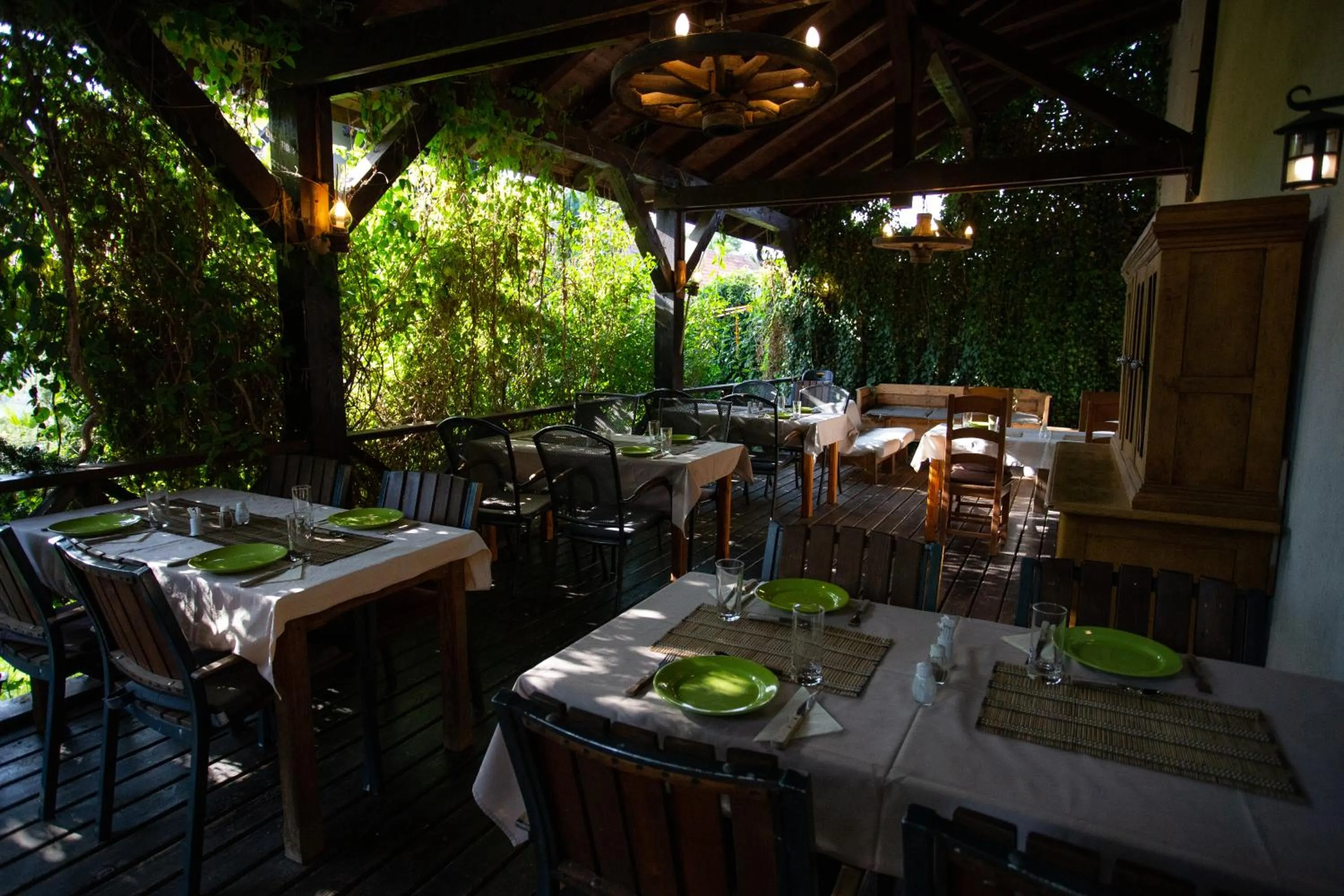 Patio in Casa Mosului - Transfăgărășan Bed & Breakfast