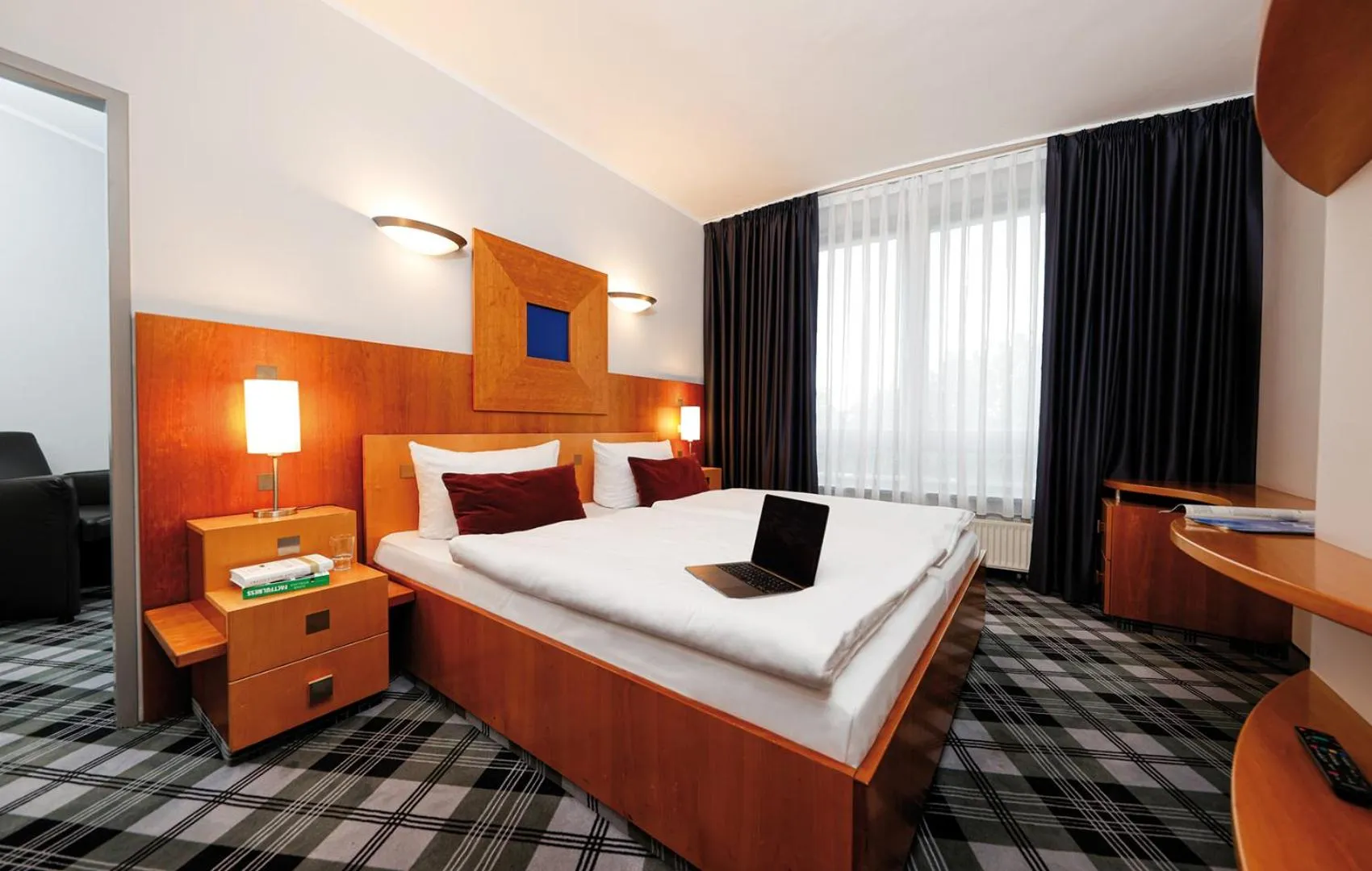 Bed in Median Hotel Hannover Lehrte