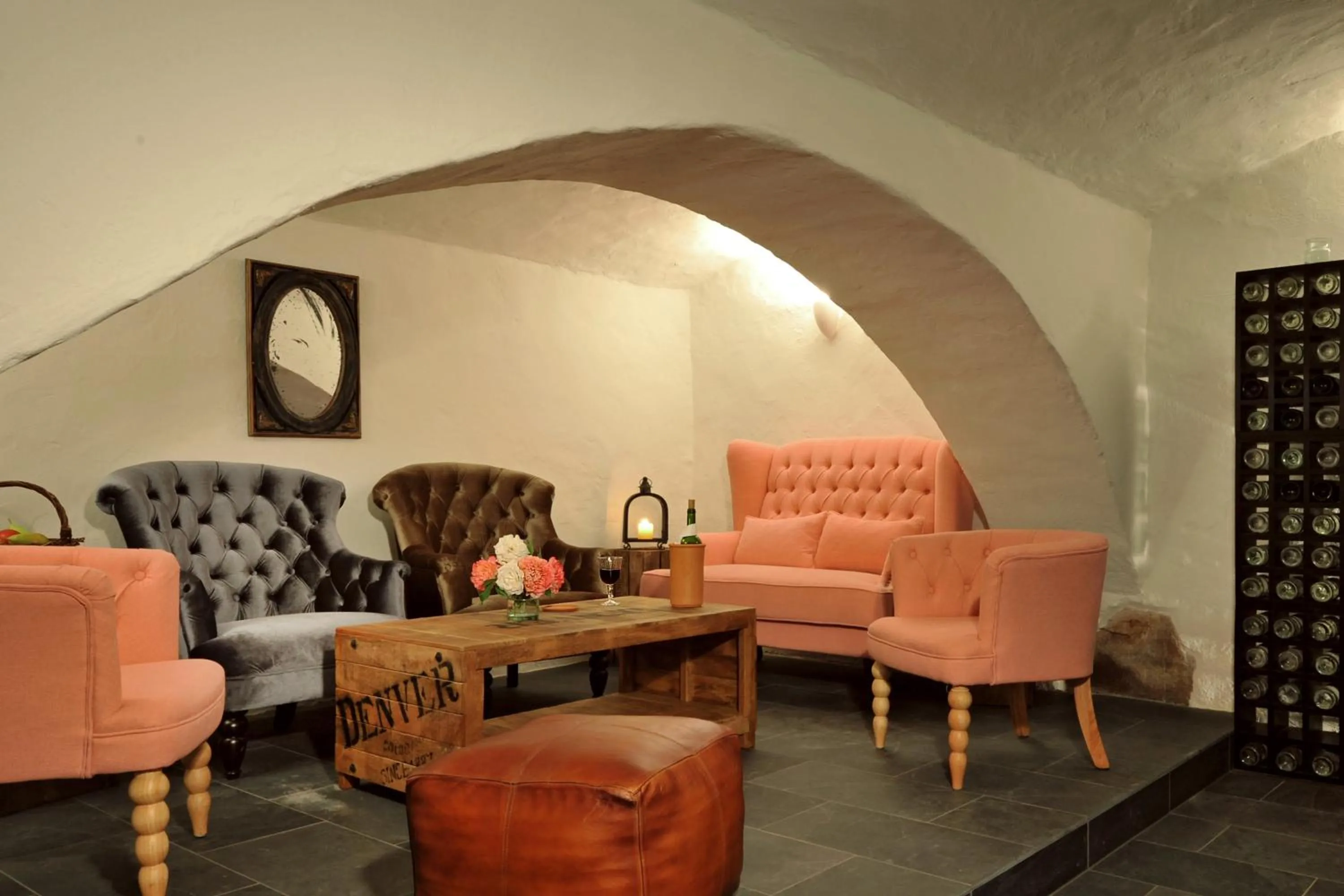 Seating area in Kavaliershaus Schloß Blücher am Finckenersee