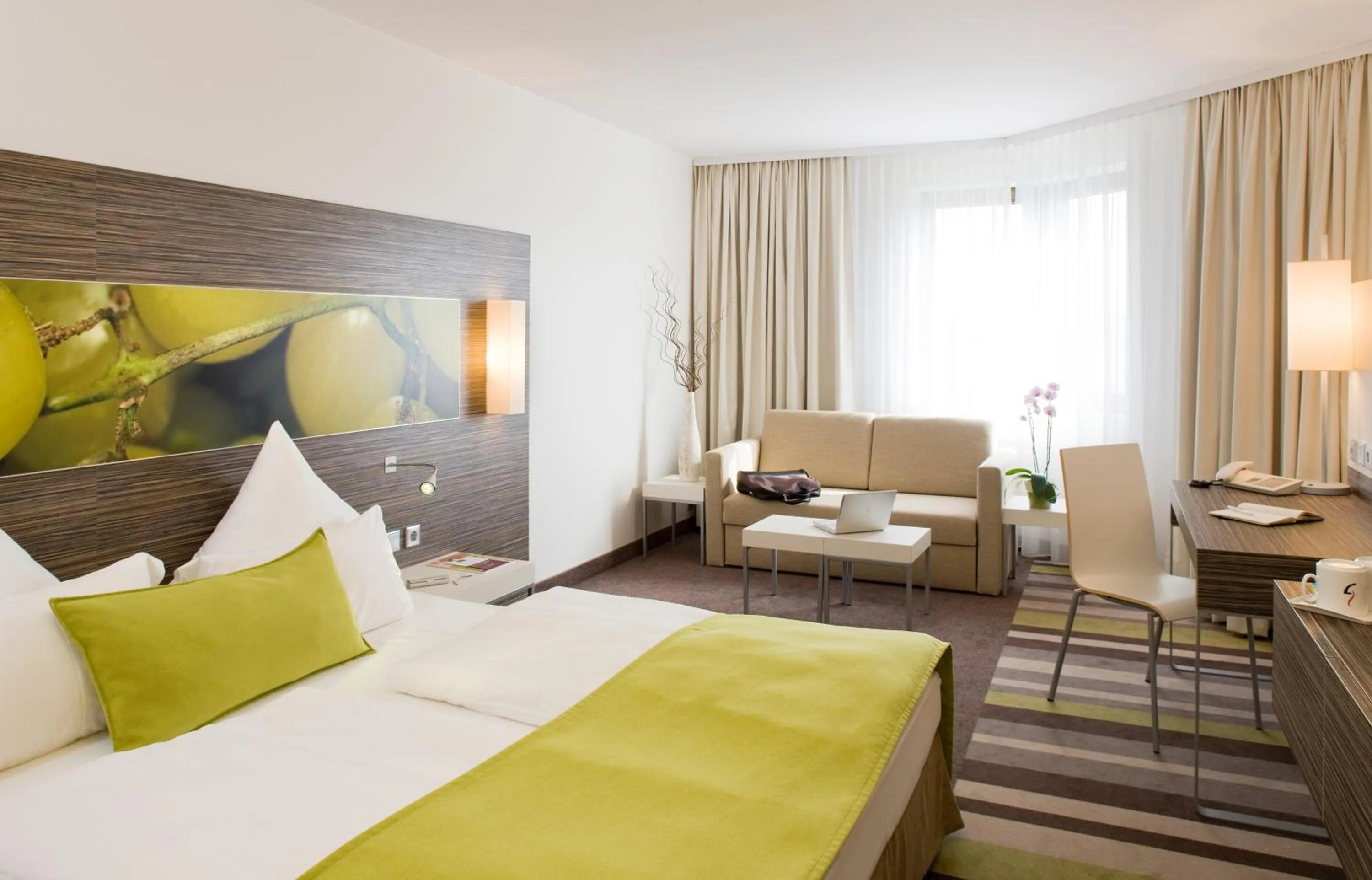 Bed in Mercure Hotel Koblenz
