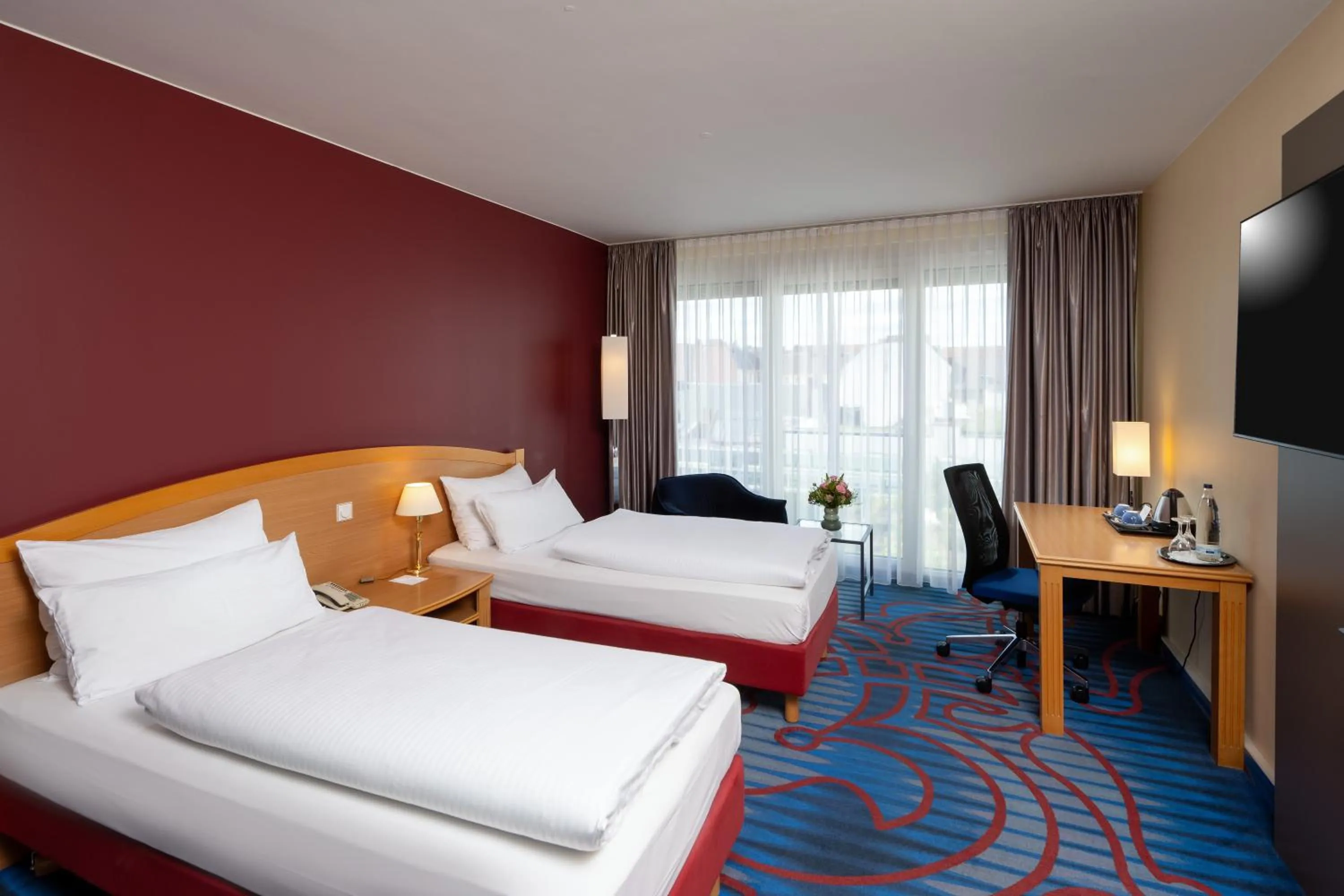 Photo of the whole room, Bed in Mercure Hotel Berlin Tempelhof