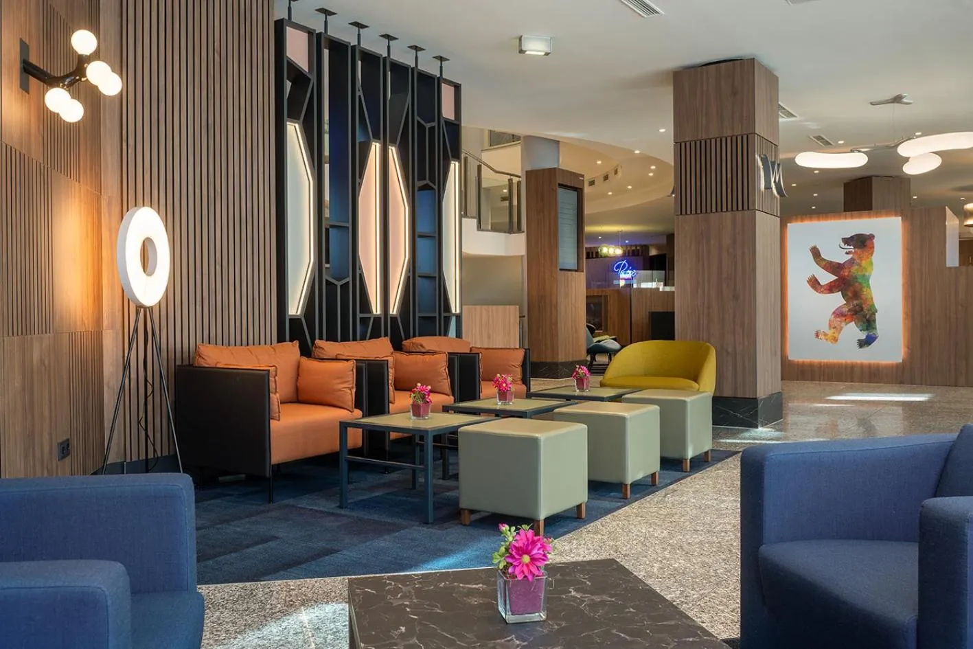 Lobby or reception in Mercure Hotel Berlin Tempelhof