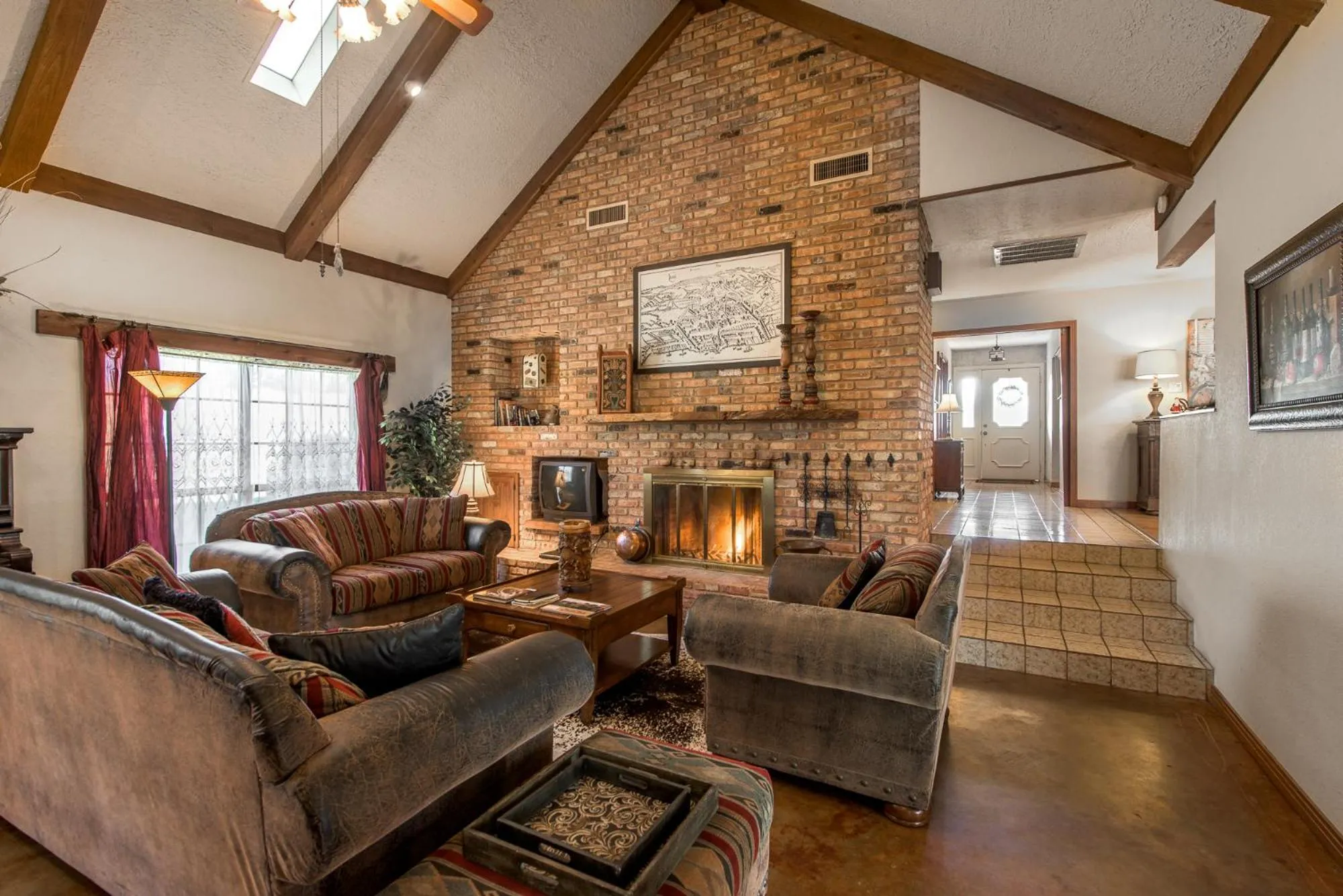 Living room in Barons CreekSide Resort
