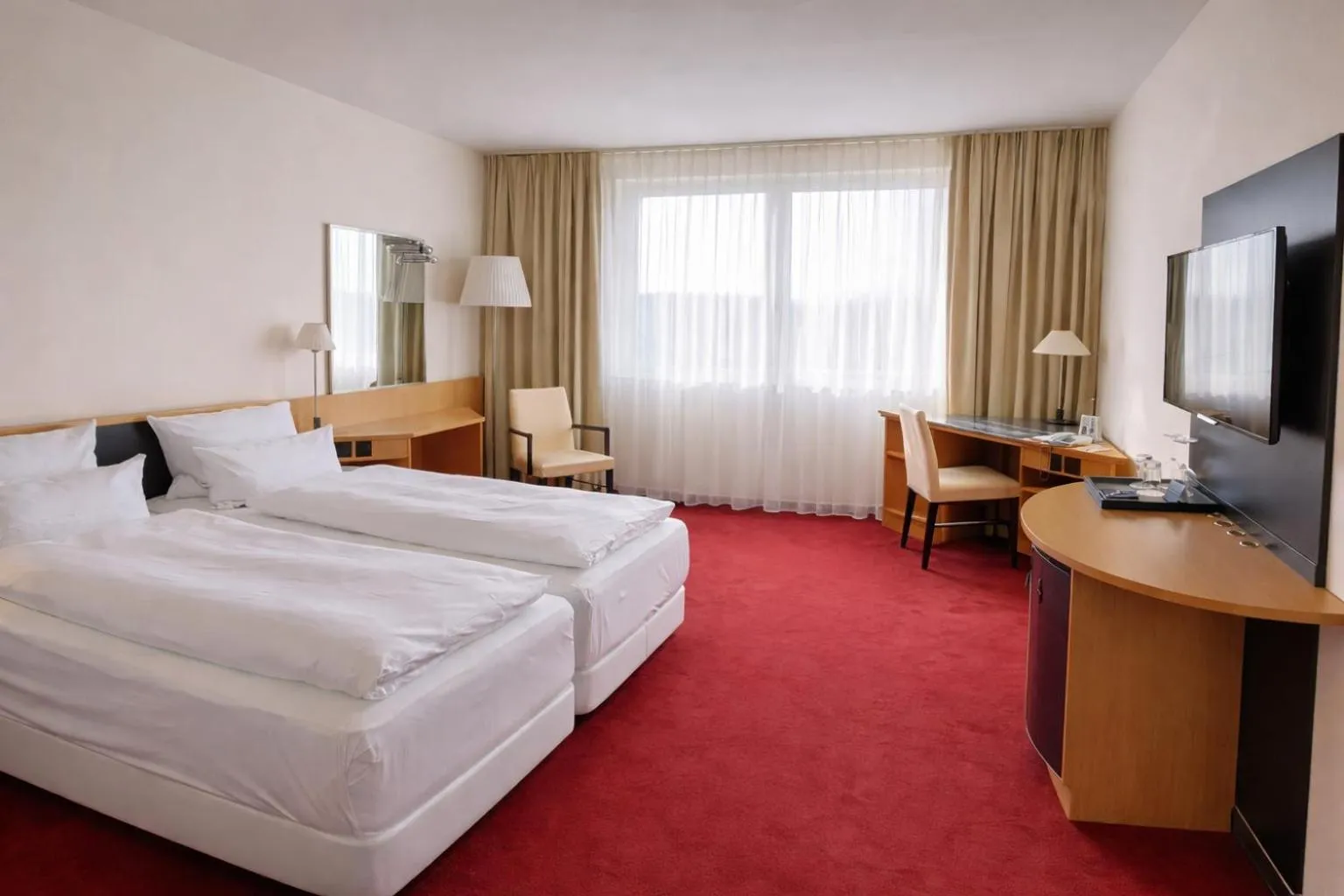 Bed in Hotel Dresden Neustadt