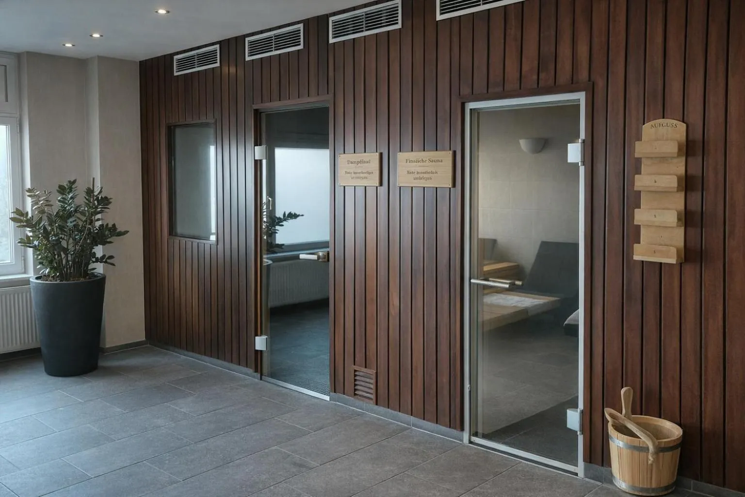 Sauna in Hotel Dresden Neustadt