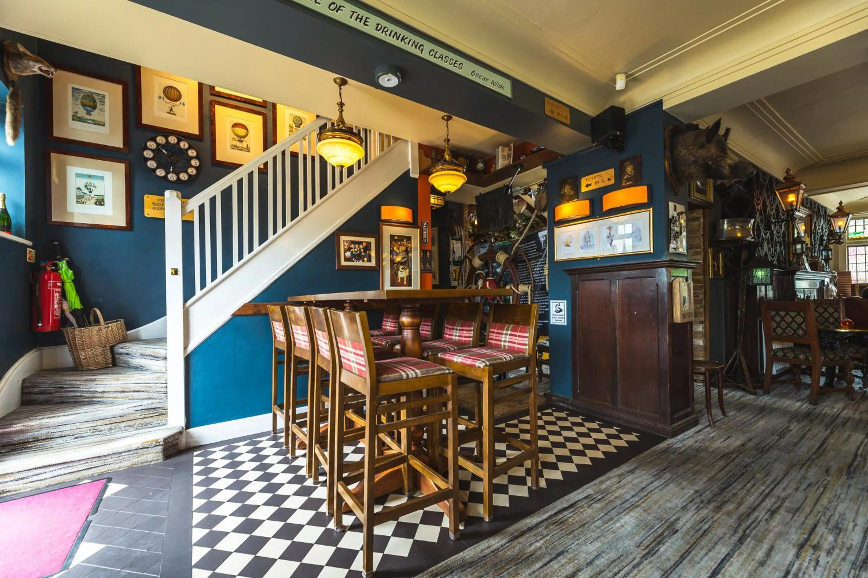 Lounge or bar in The Pilot Inn