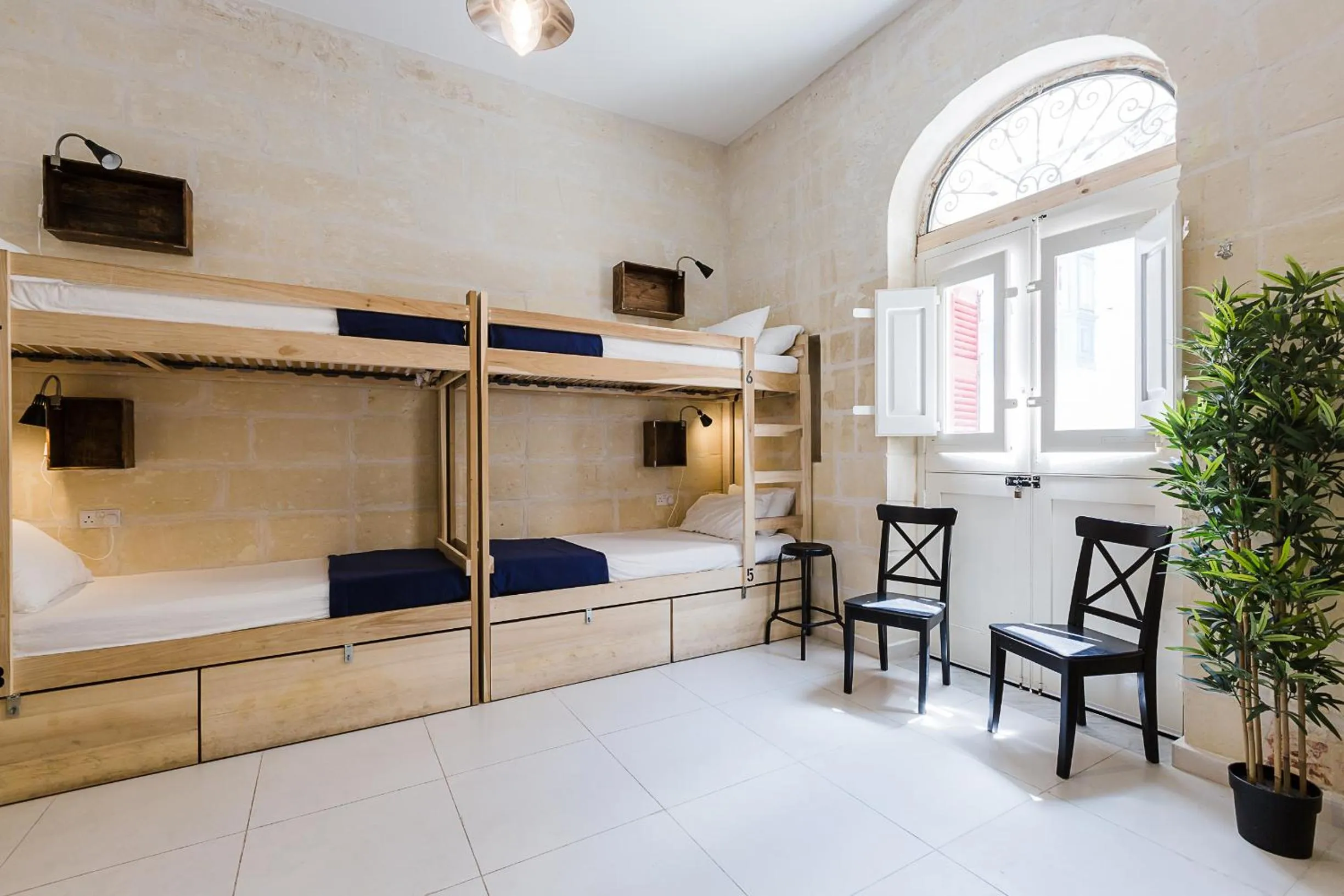 Bed in Two Pillows Boutique Hostel