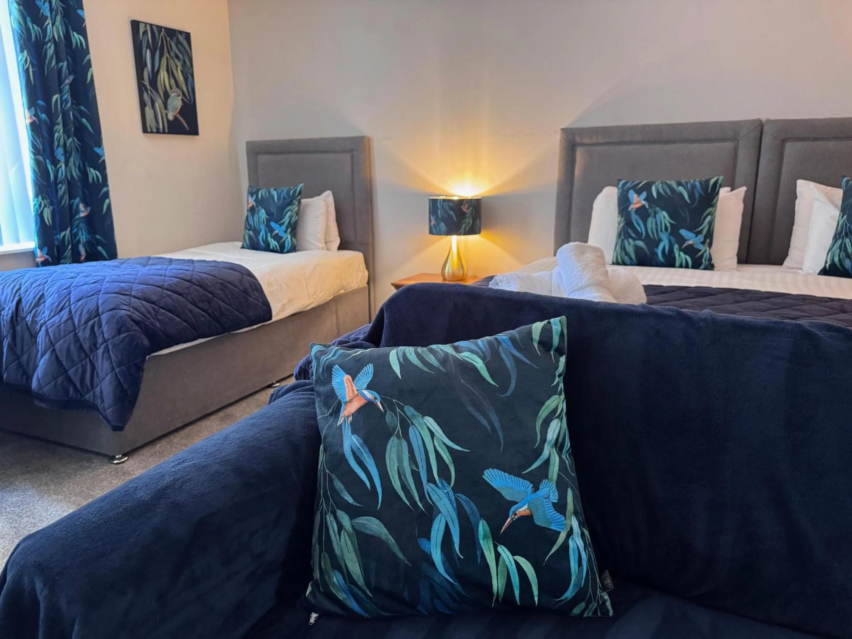 Bed in The Oaks Hotel