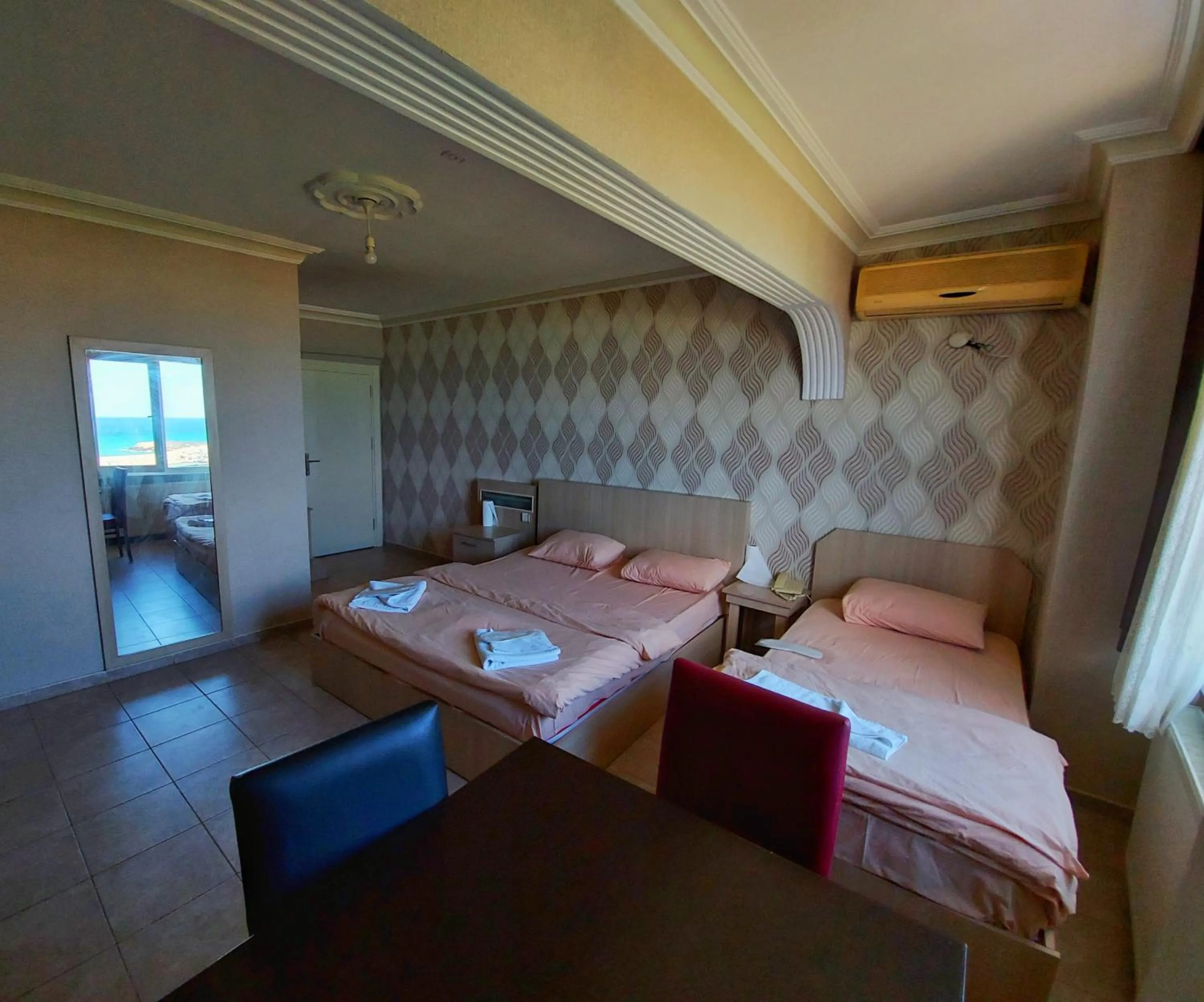Deluxe Double or Twin Room with Sea View in KILIÇ MOTEL