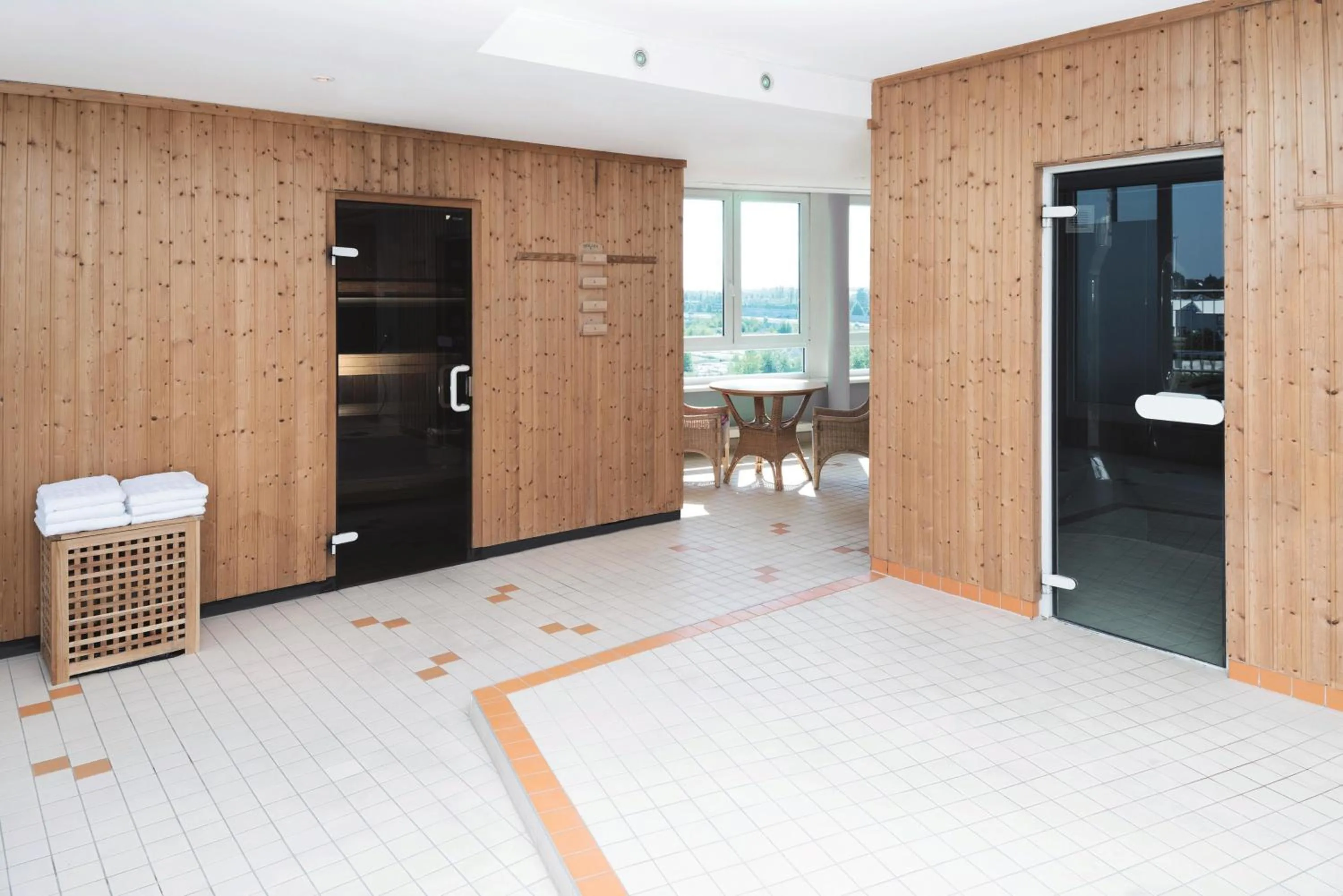 Lobby or reception in NH Leipzig Messe