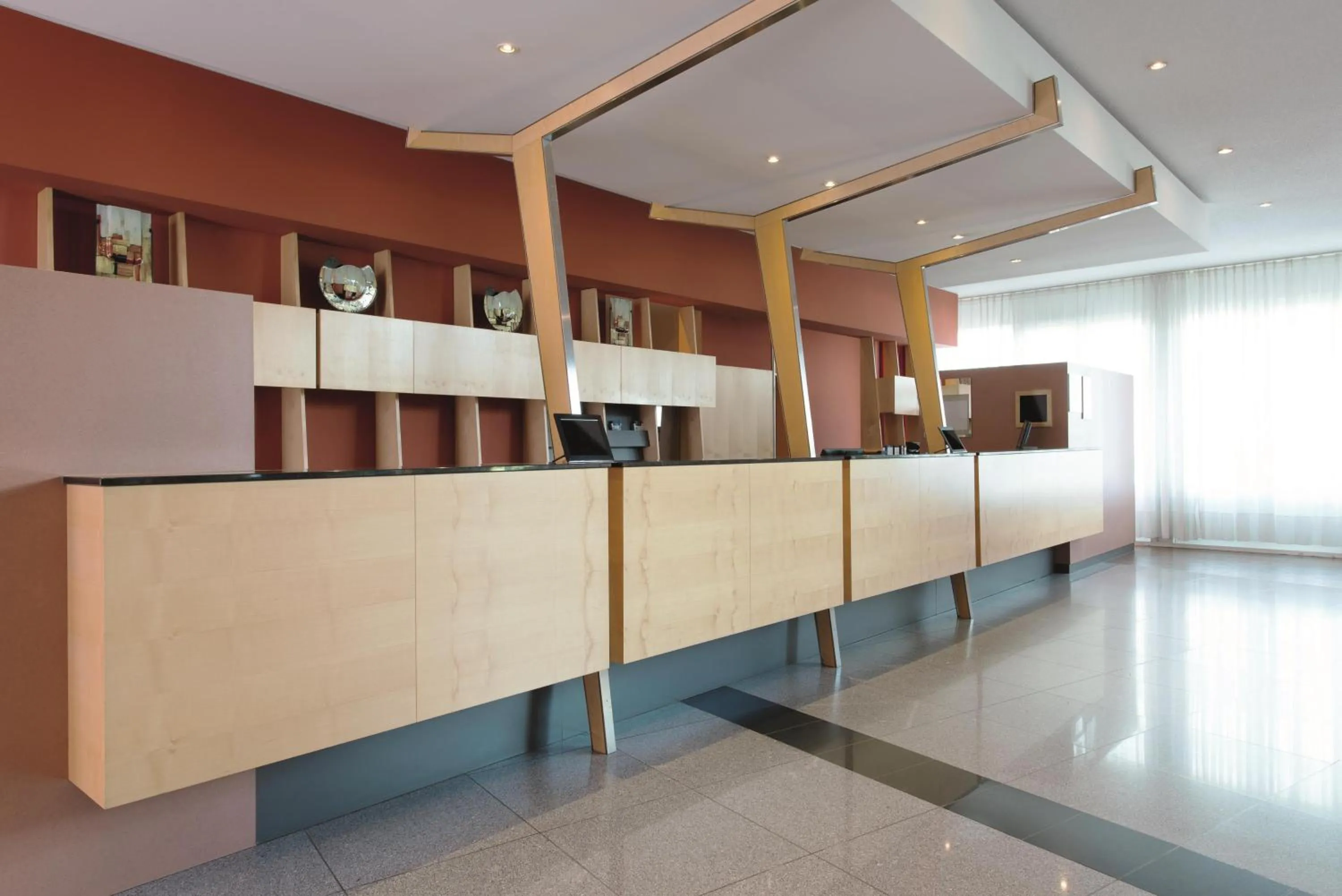 Lobby or reception in NH Leipzig Messe