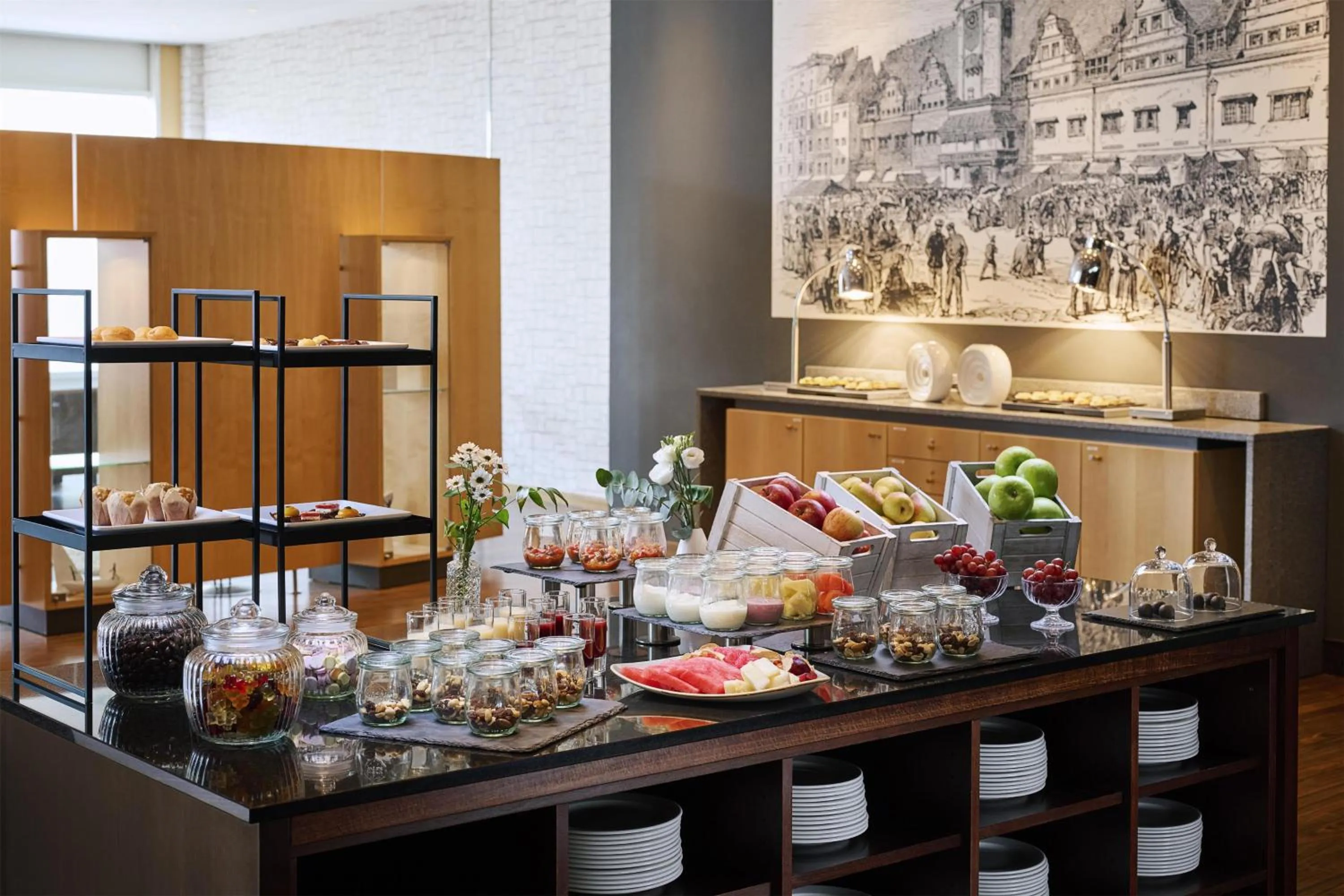 Restaurant/places to eat in NH Leipzig Messe