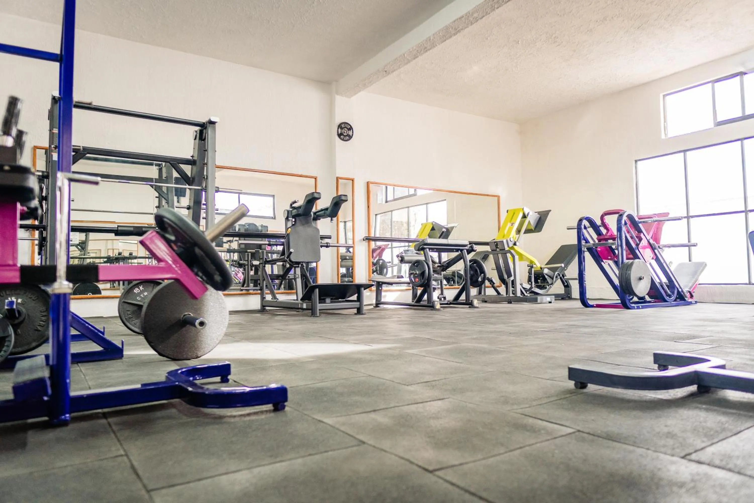 Fitness centre/facilities in Hotel Azucena
