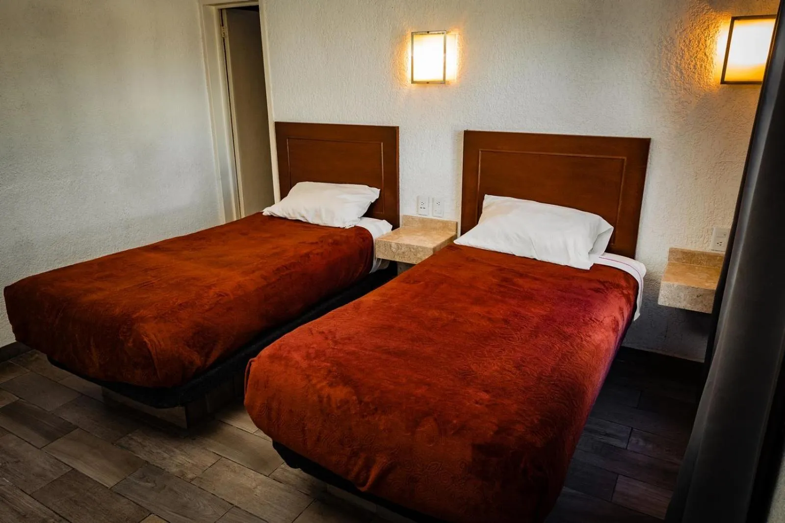 Bed in Hotel Azucena