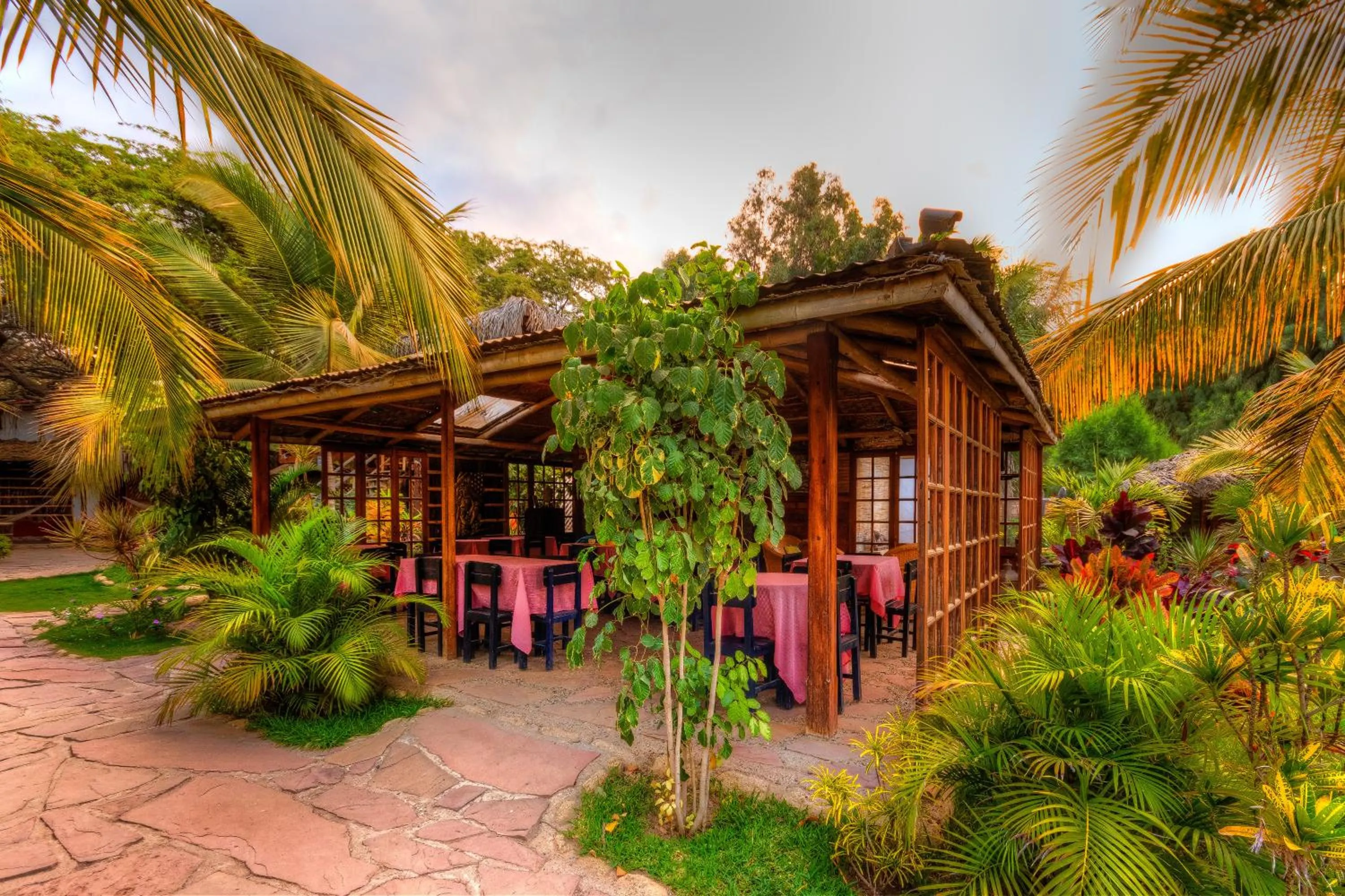 Area and facilities in Kimbas Bungalows Mancora