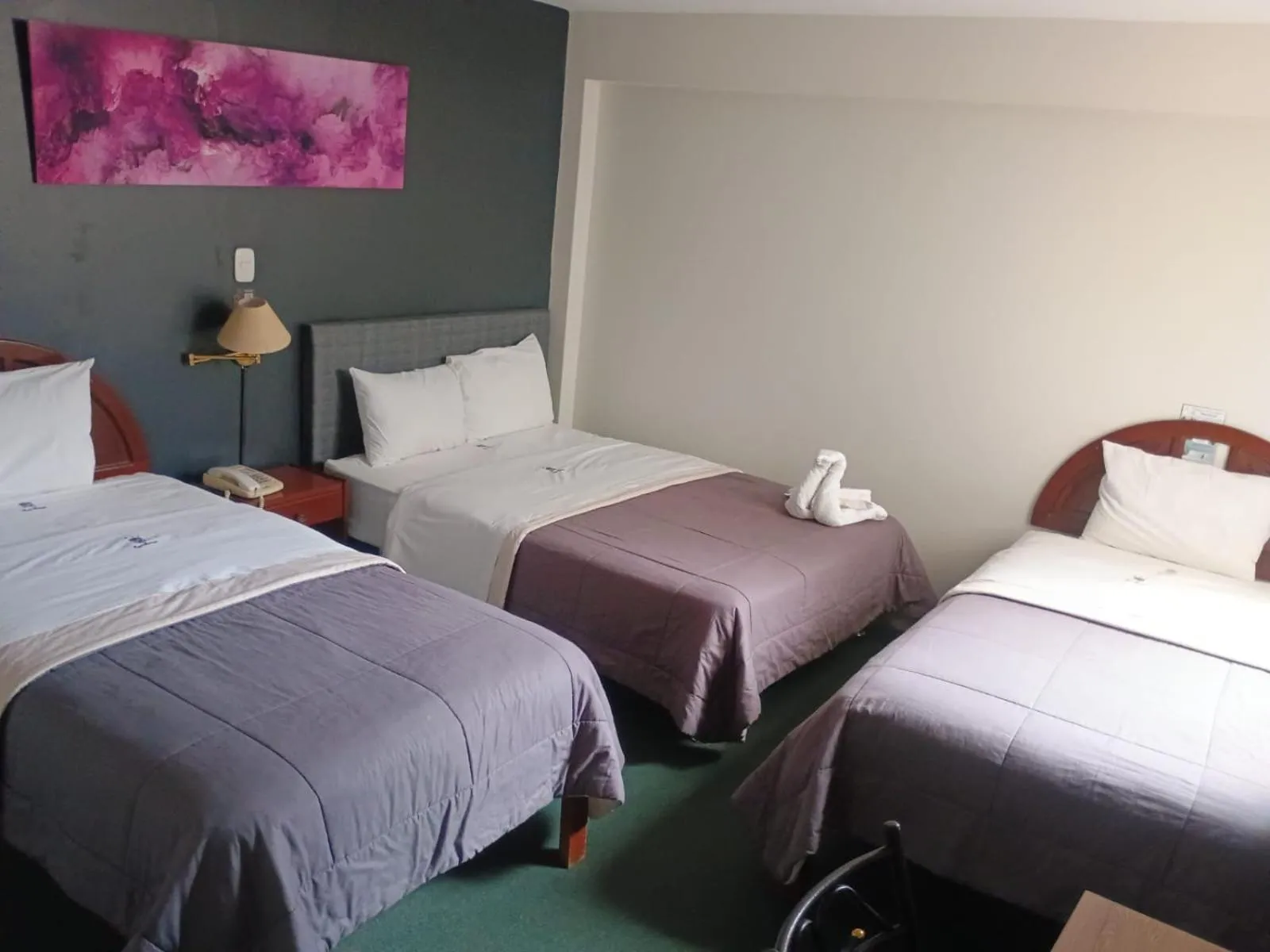 Bed in Saint Germain Hotel