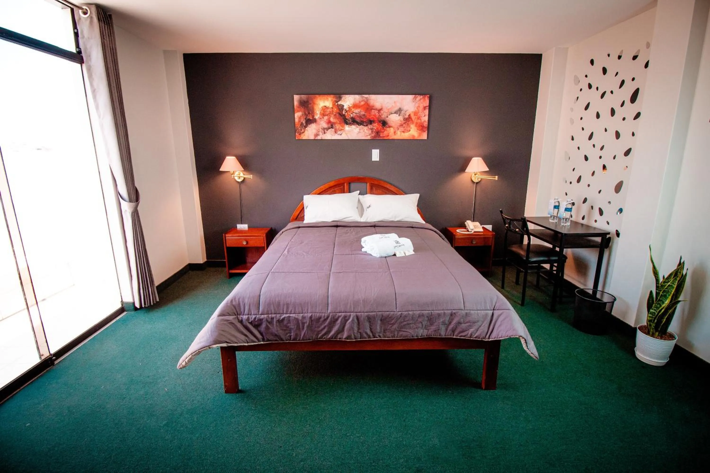 Bed in Saint Germain Hotel