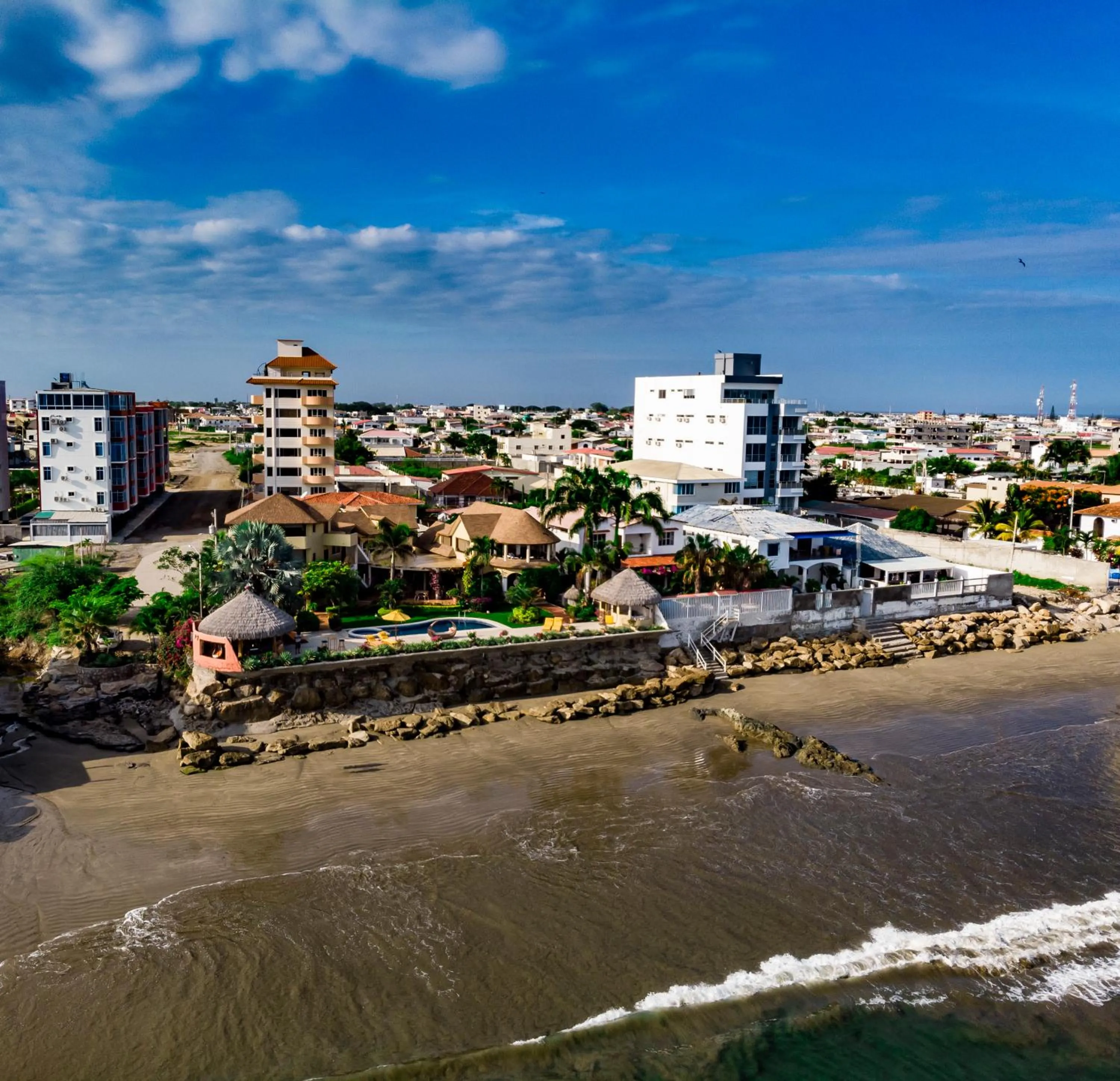 Property building in Hotel Boutique Playa Canela Ecuador