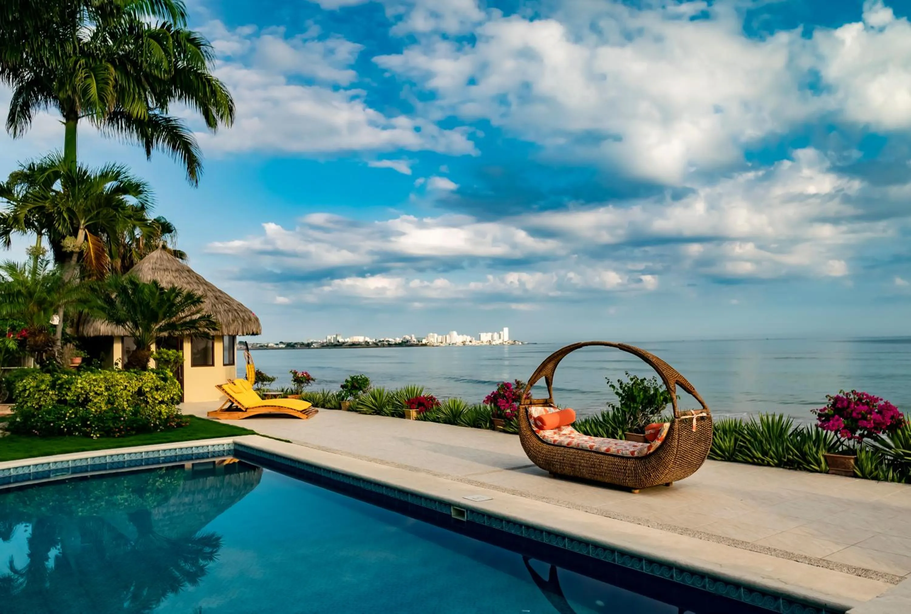 Sea view in Hotel Boutique Playa Canela Ecuador