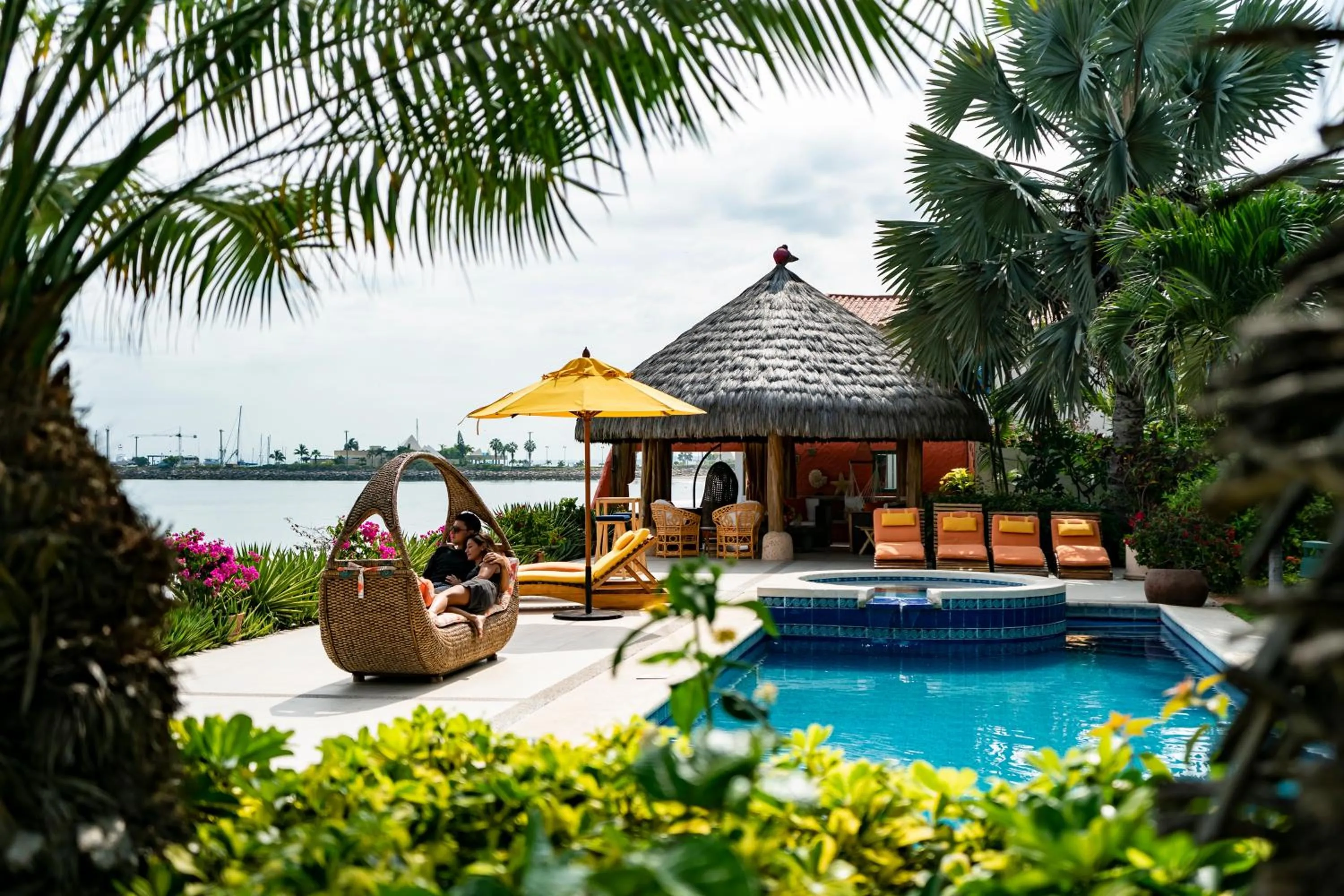 Decorative detail in Hotel Boutique Playa Canela Ecuador
