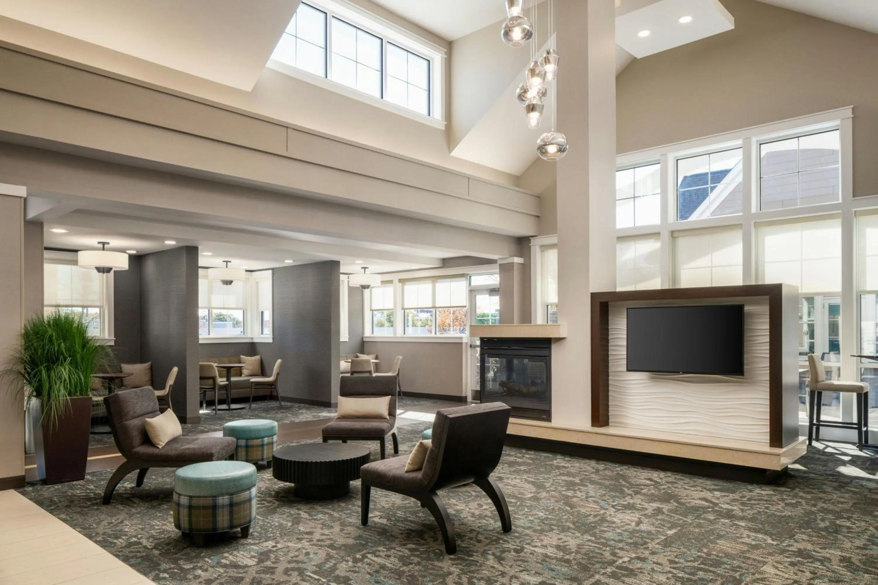 Lobby or reception in Residence Inn by Marriott Springfield Chicopee