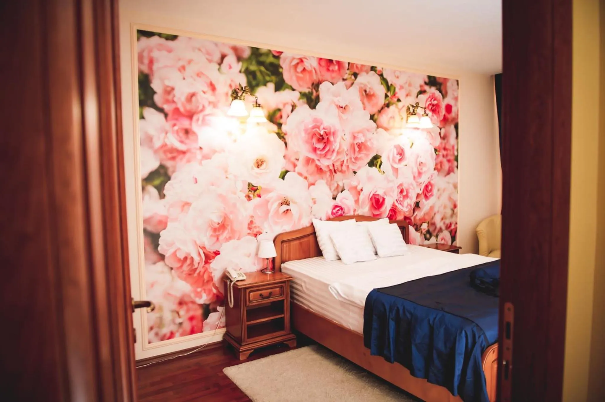 Bed in Hotel Senator