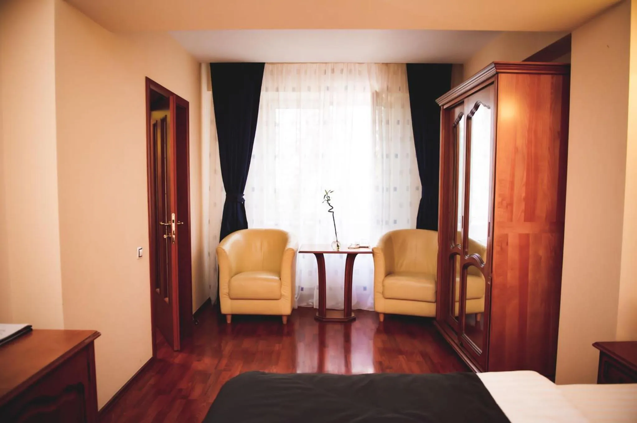 Bed in Hotel Senator