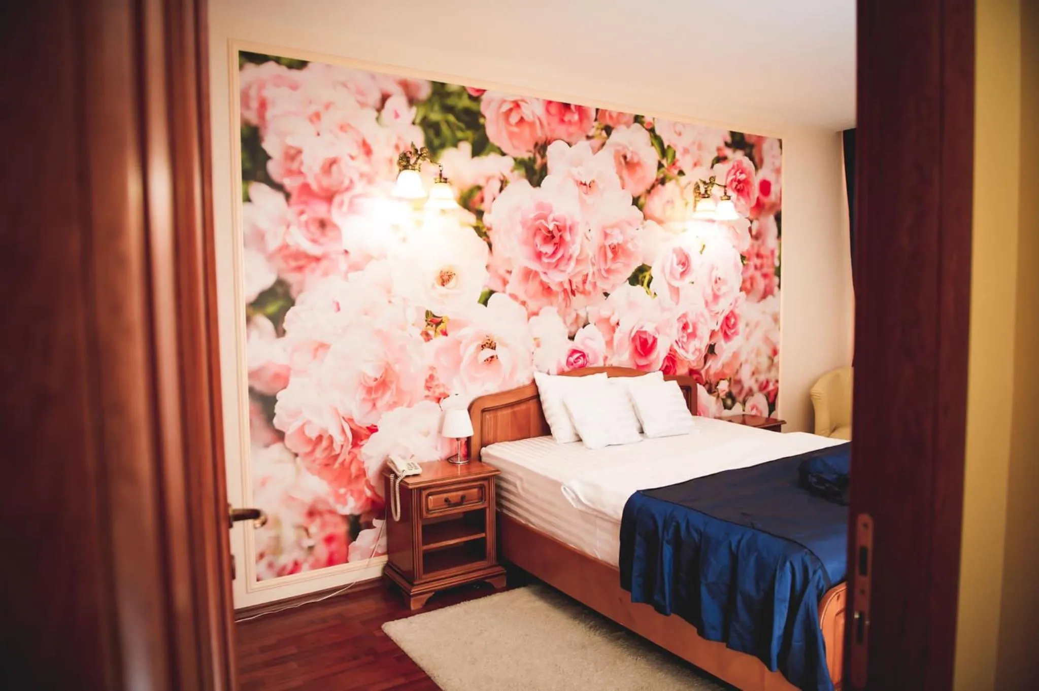 Bed in Hotel Senator