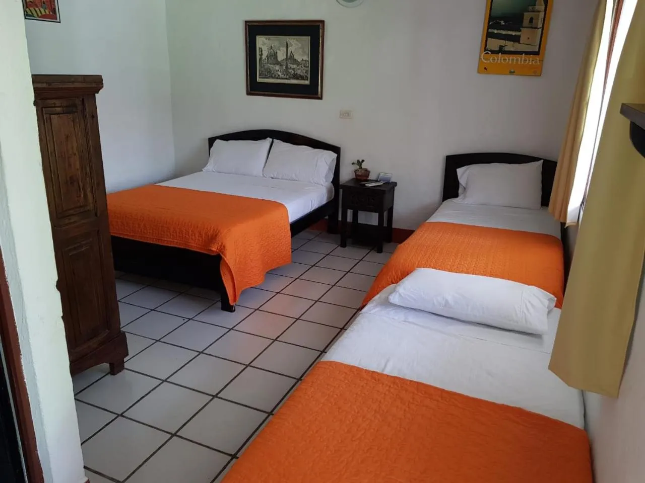 Bed in Hotel Villa Maritza