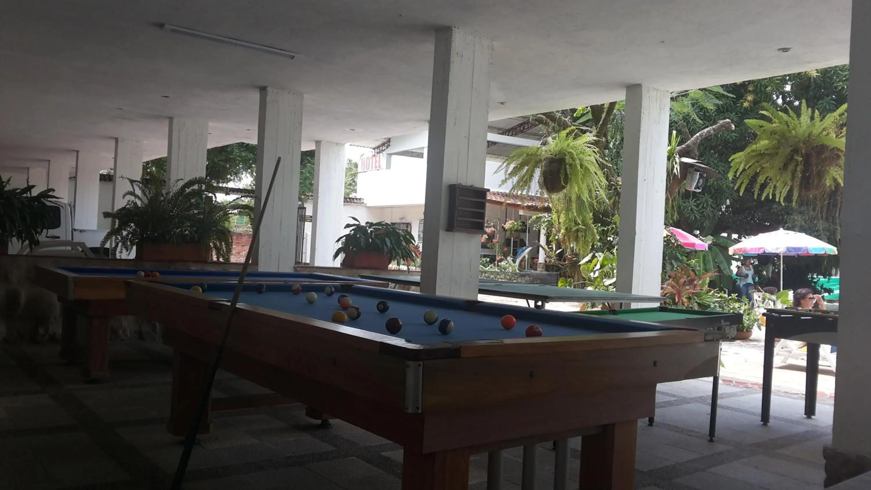 Billiard in Hotel Villa Maritza