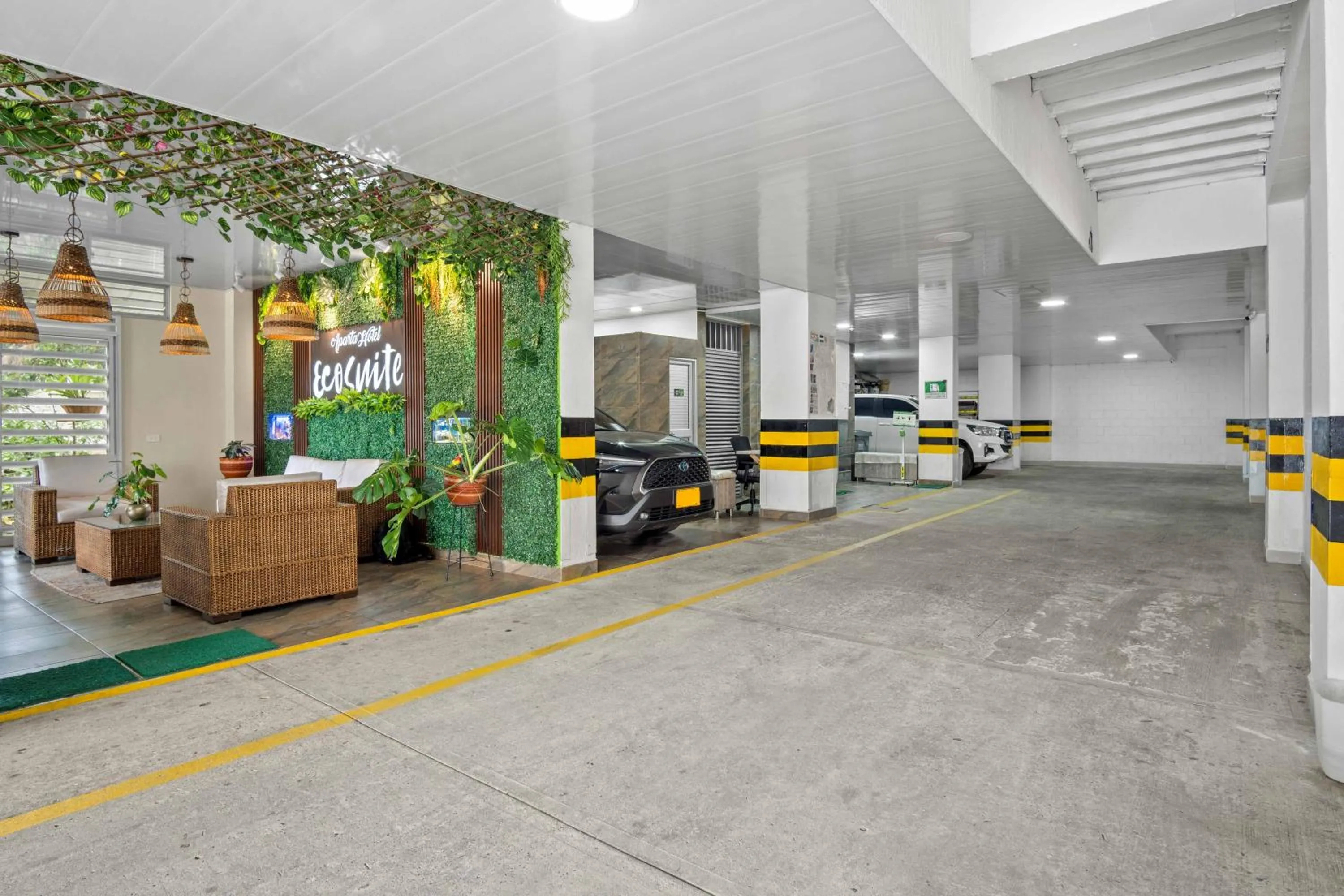 Parking in Aparta Hotel EcoSuite