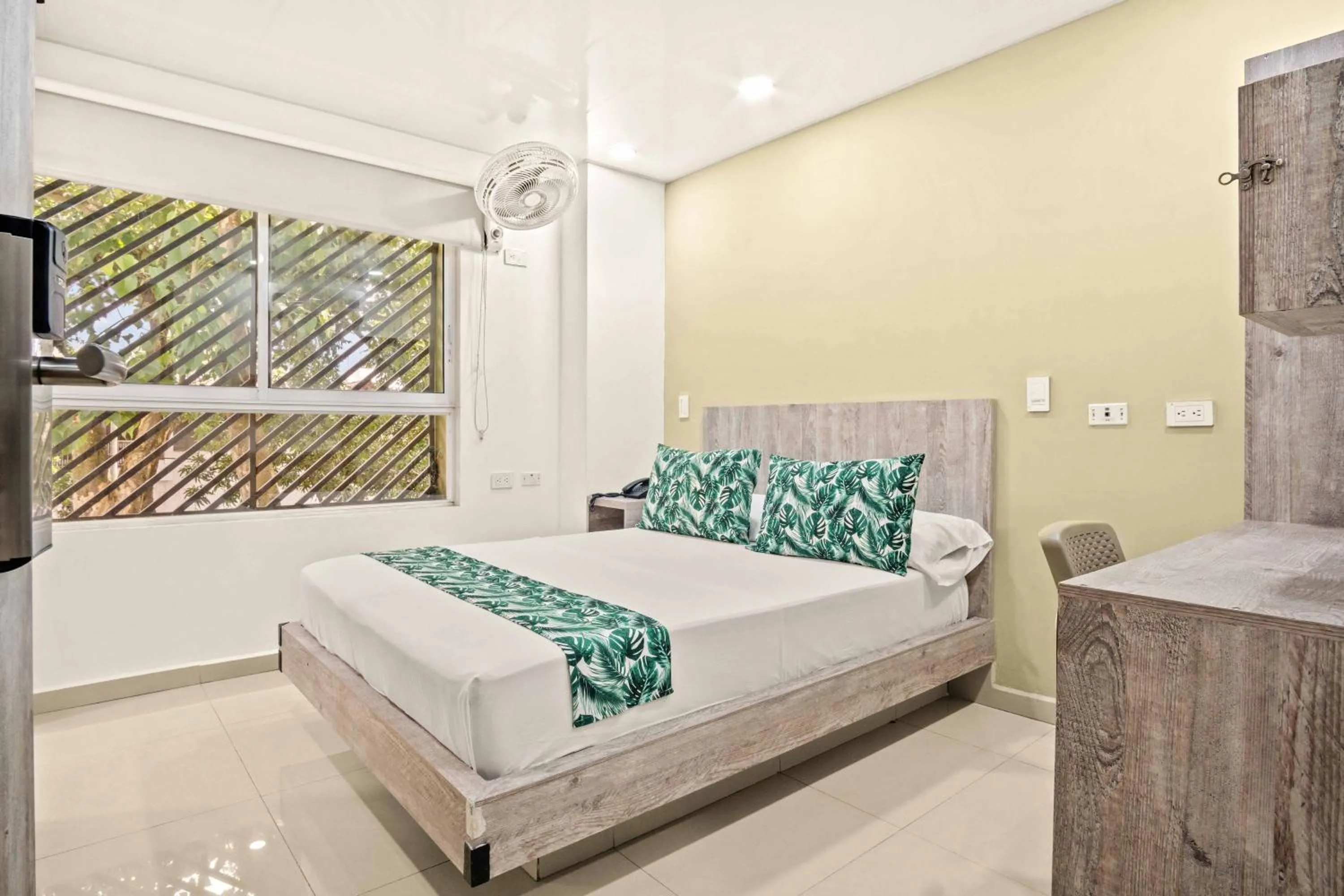 Bed in Hotel Eco Suite