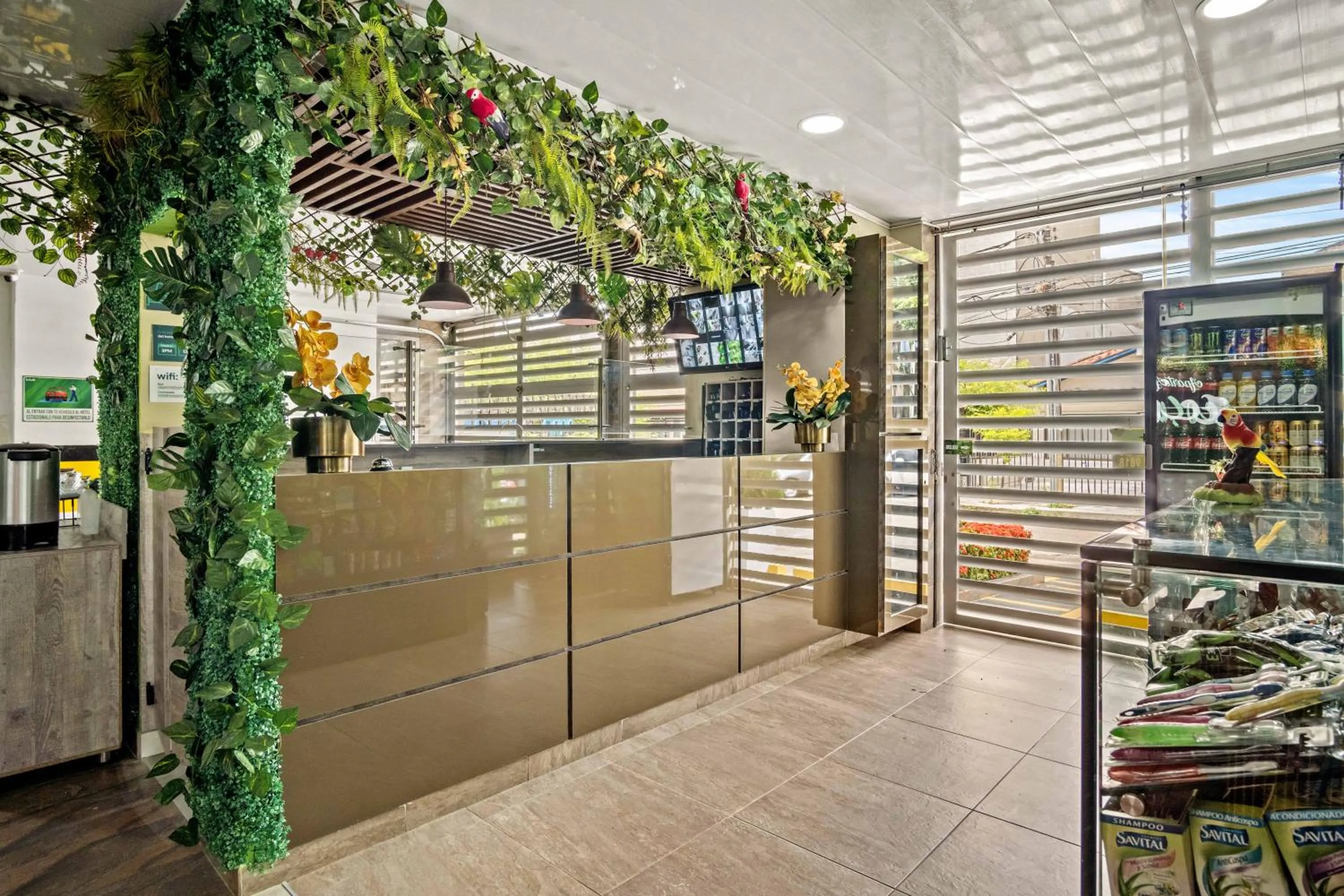 Facade/entrance in Hotel Eco Suite