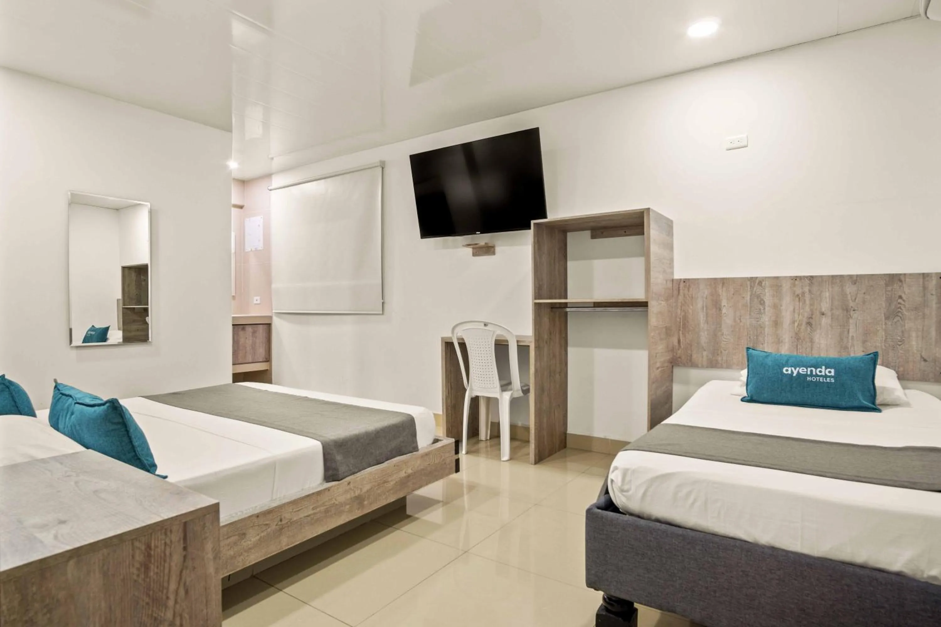 Bed in Hotel Eco Suite