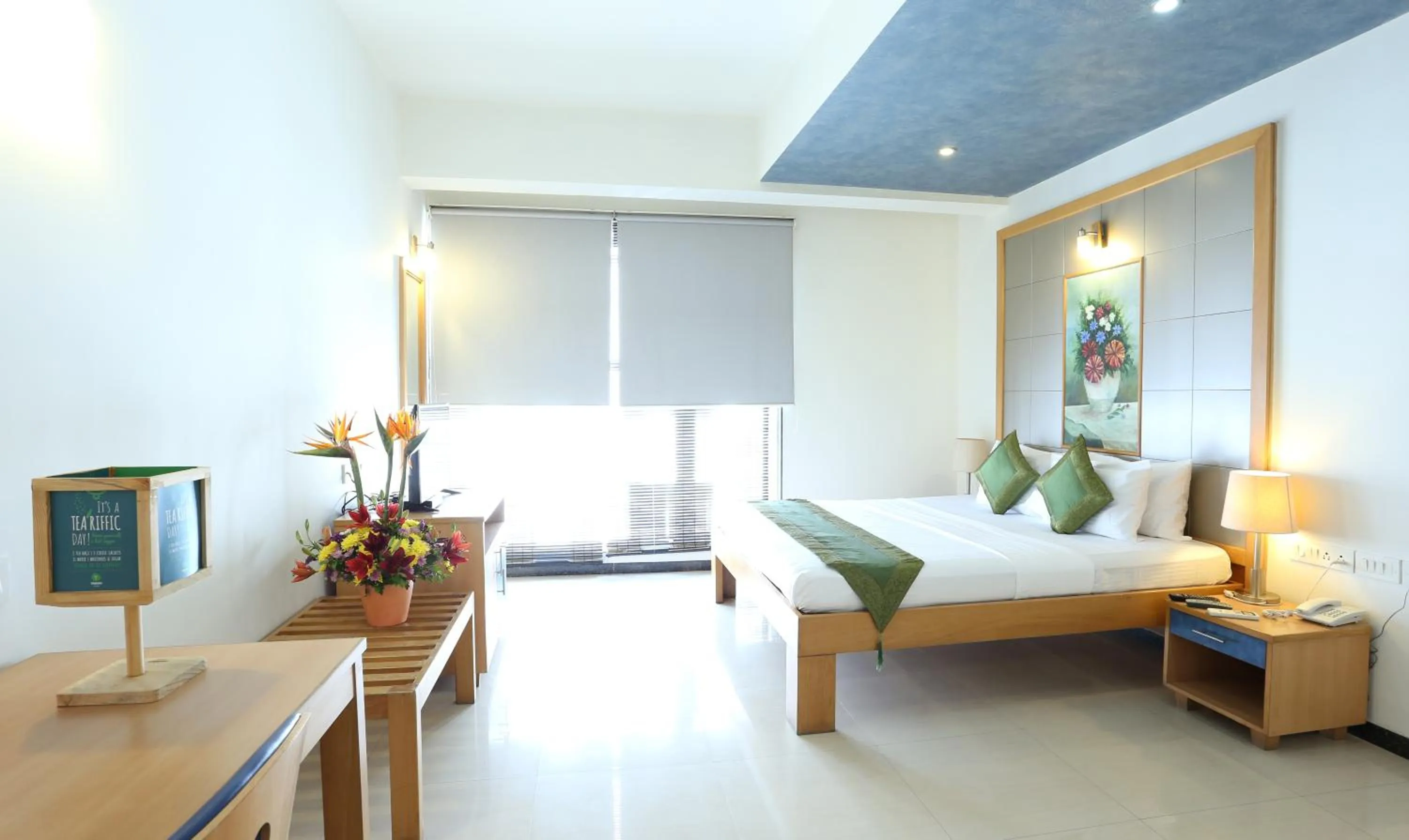 Bed in Treebo Edha Suites Koramangala